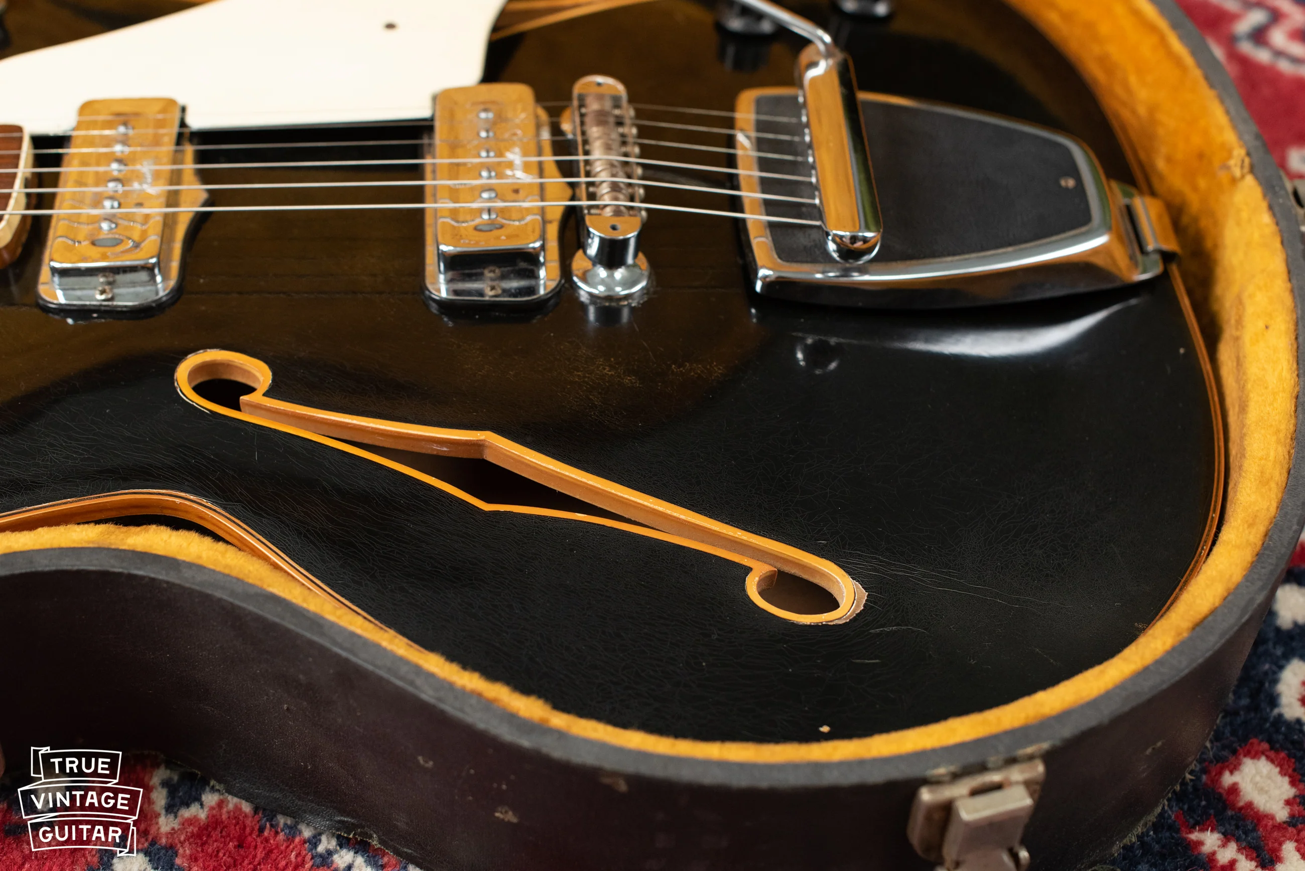 1967 Fender Coronado II Factory Black - Image 16