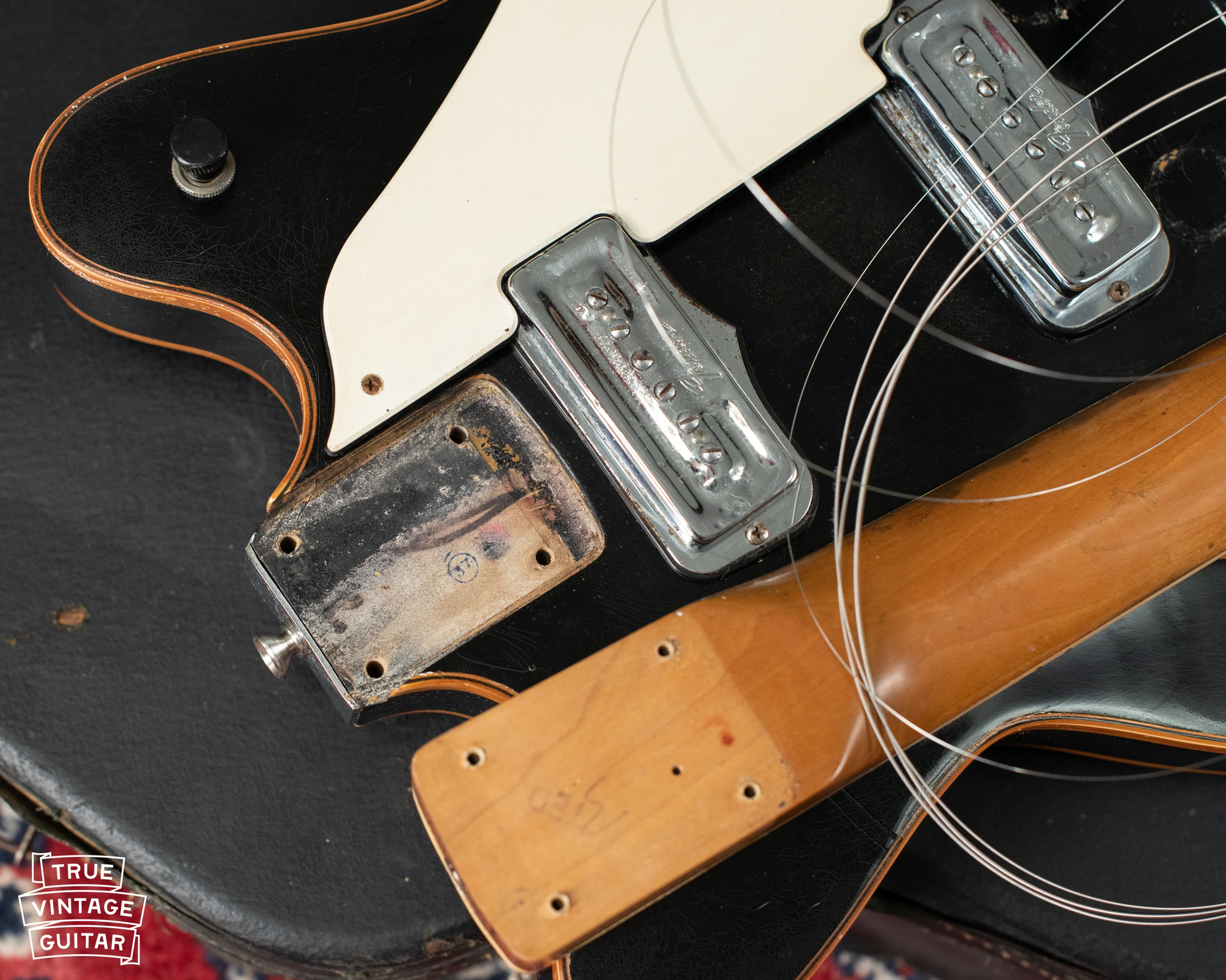 1967 Fender Coronado II Factory Black - Image 17