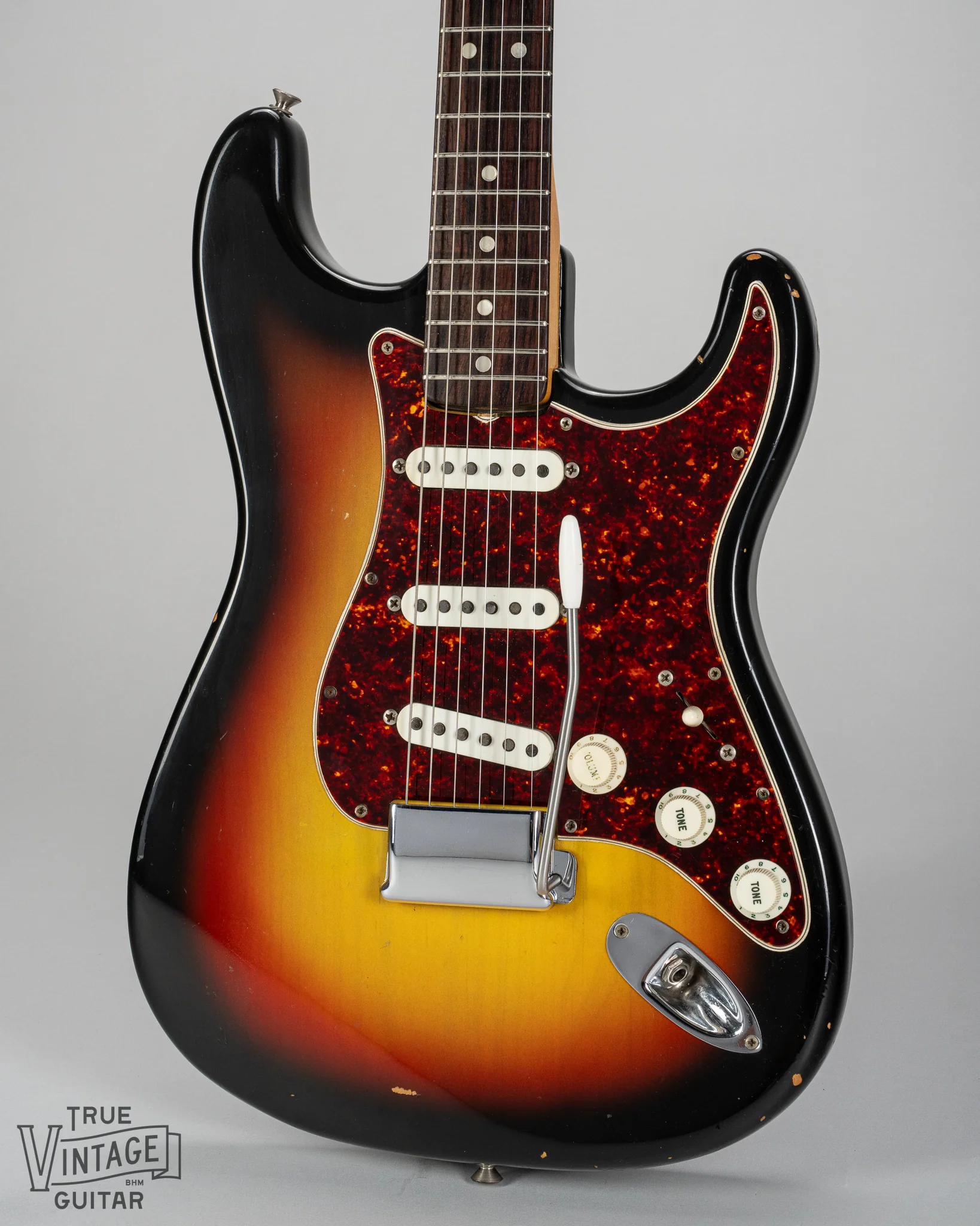 1967 Fender Stratocaster Sunburst Tortoise Shell Pickguard