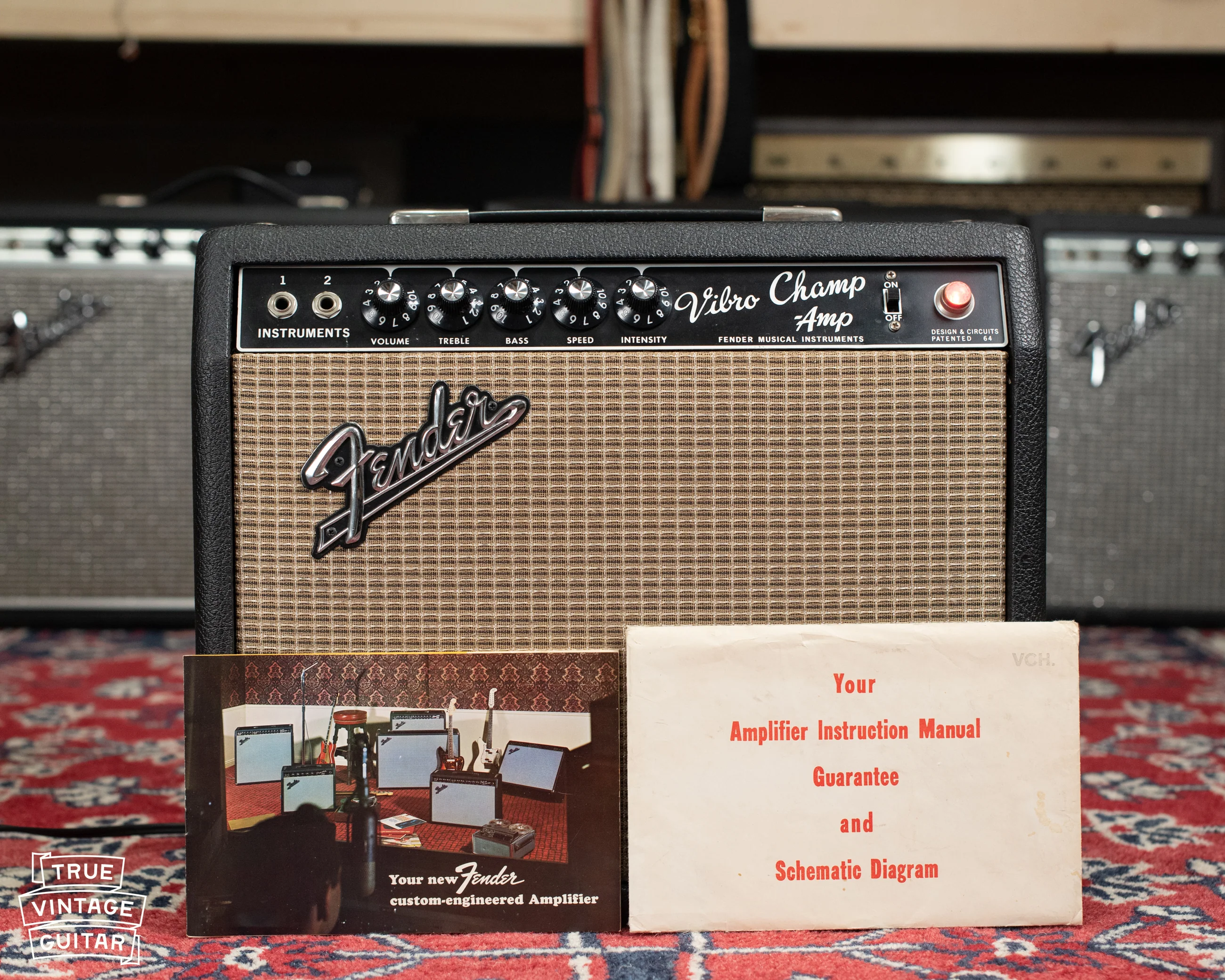 1967 Fender Vibro Champ Amp