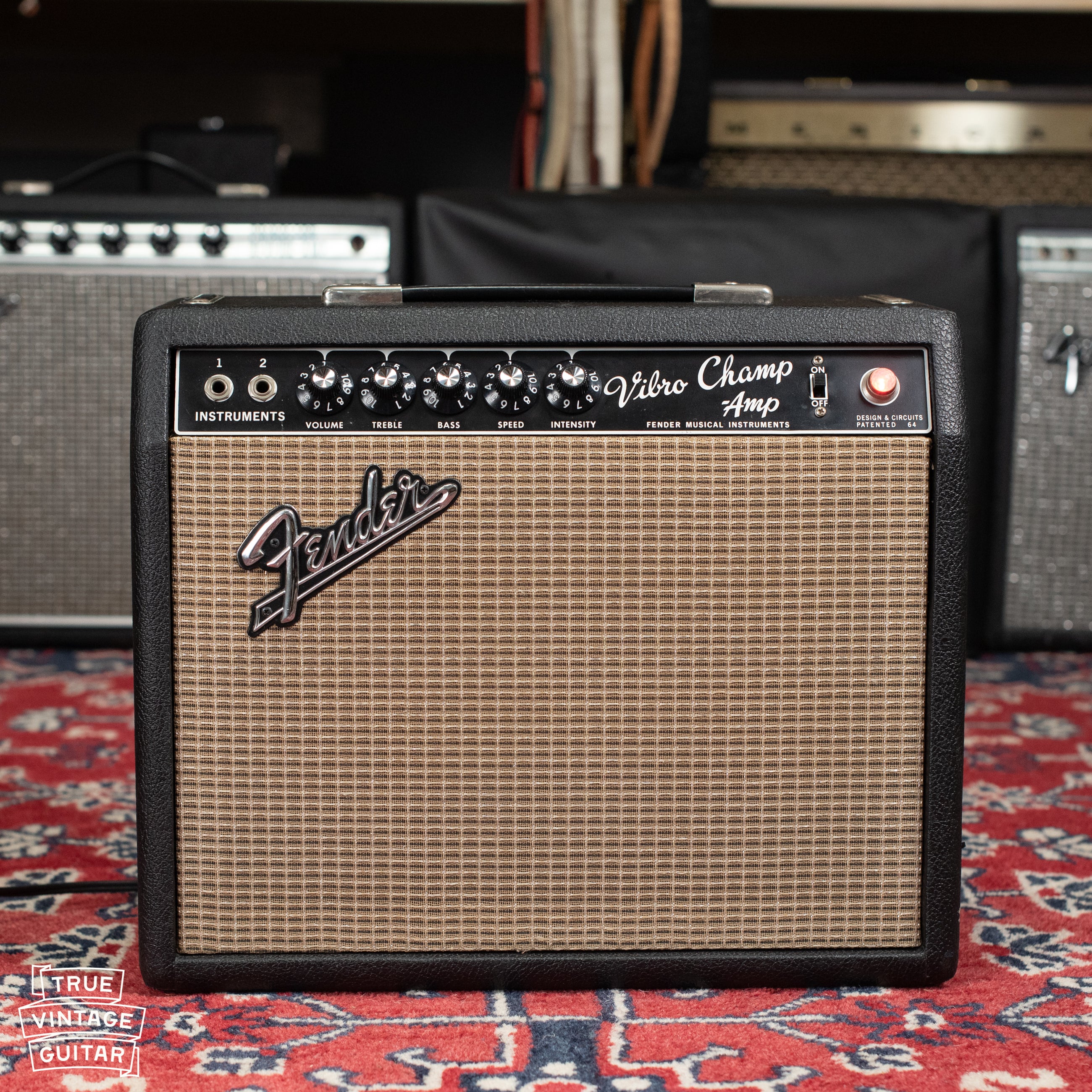 1967 Fender Vibro Champ Amp - Image 5