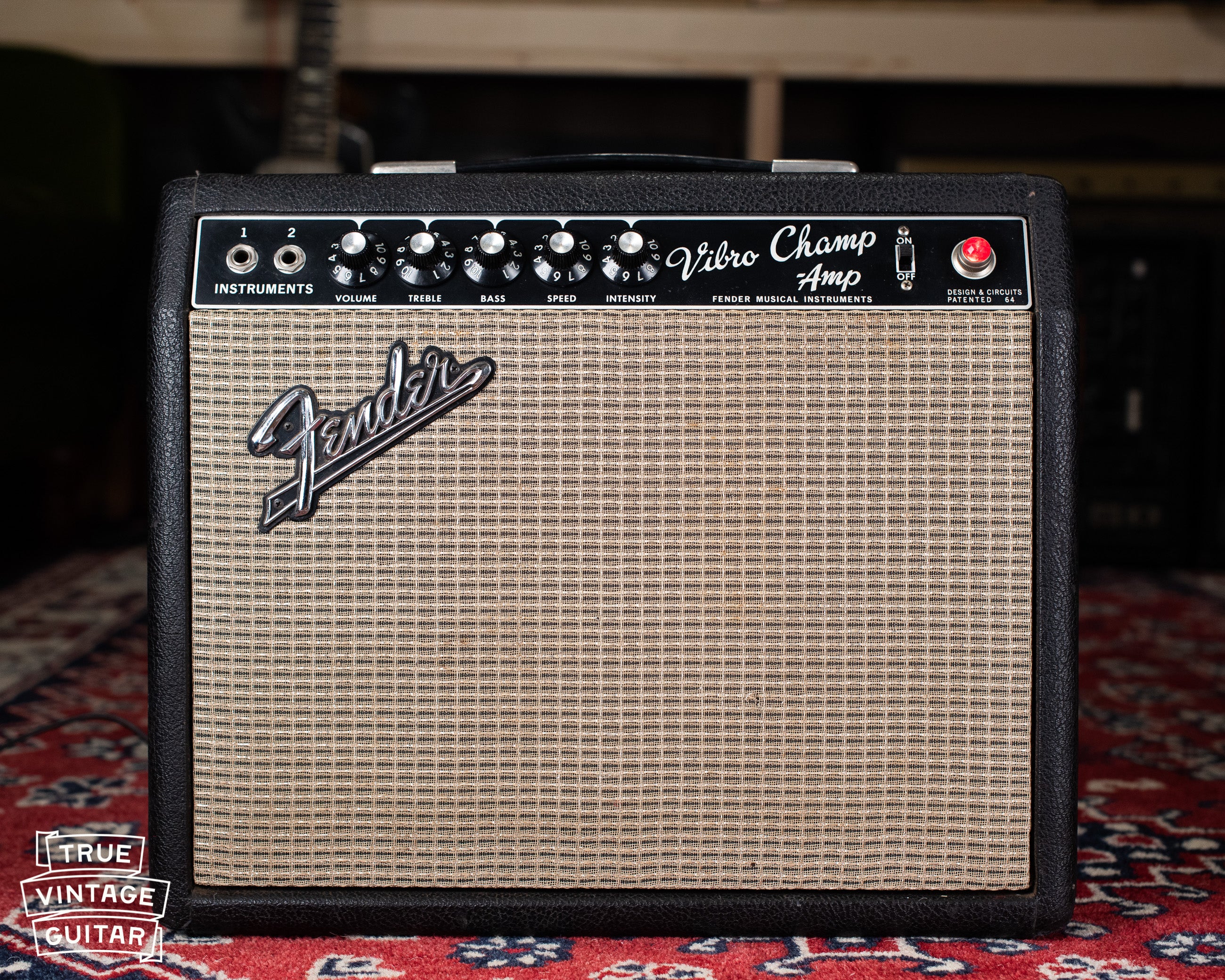 1967 Fender Vibro Champ~Amp guitar amplifier