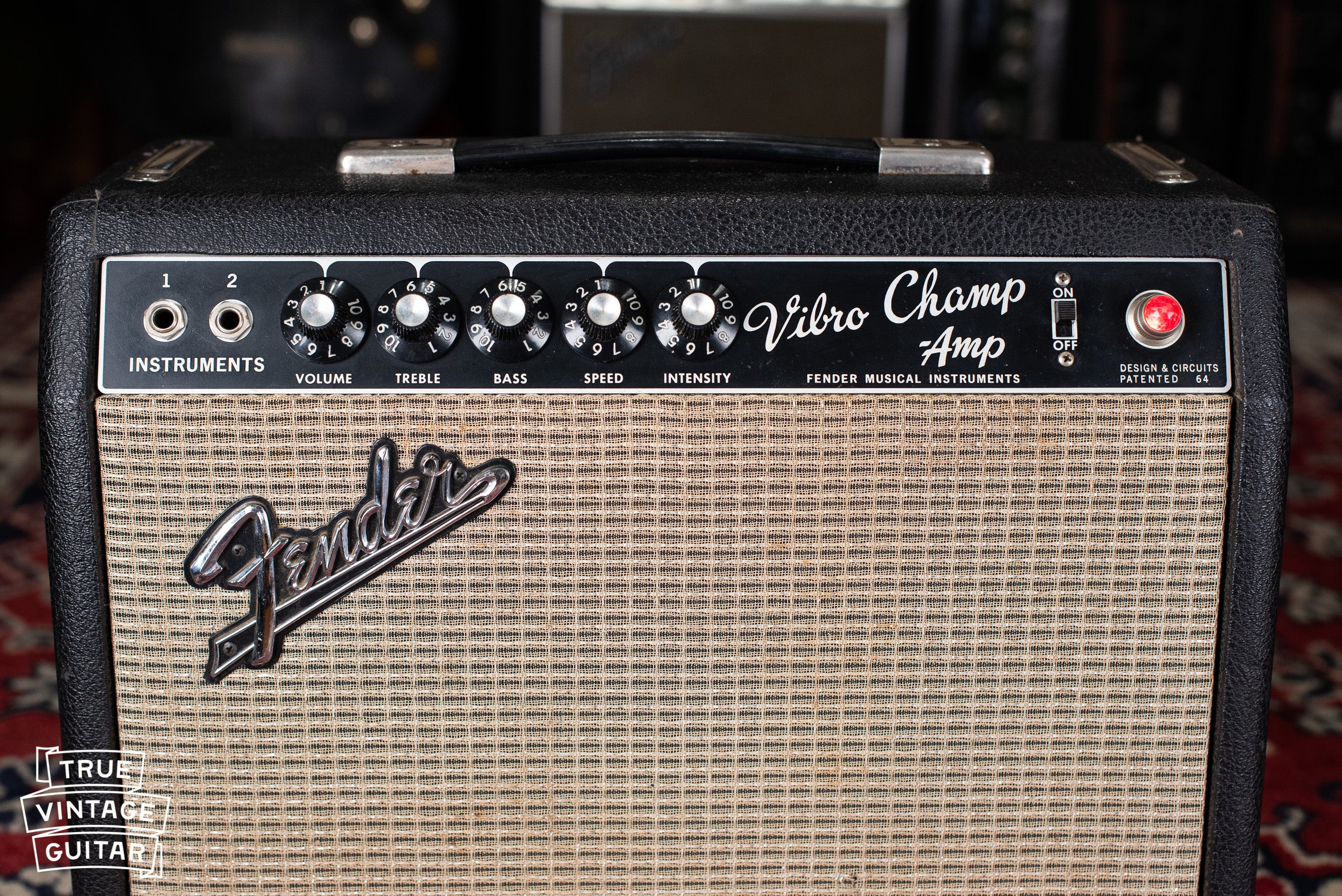 1967 Fender Vibro Champ~Amp guitar amplifier - Image 10