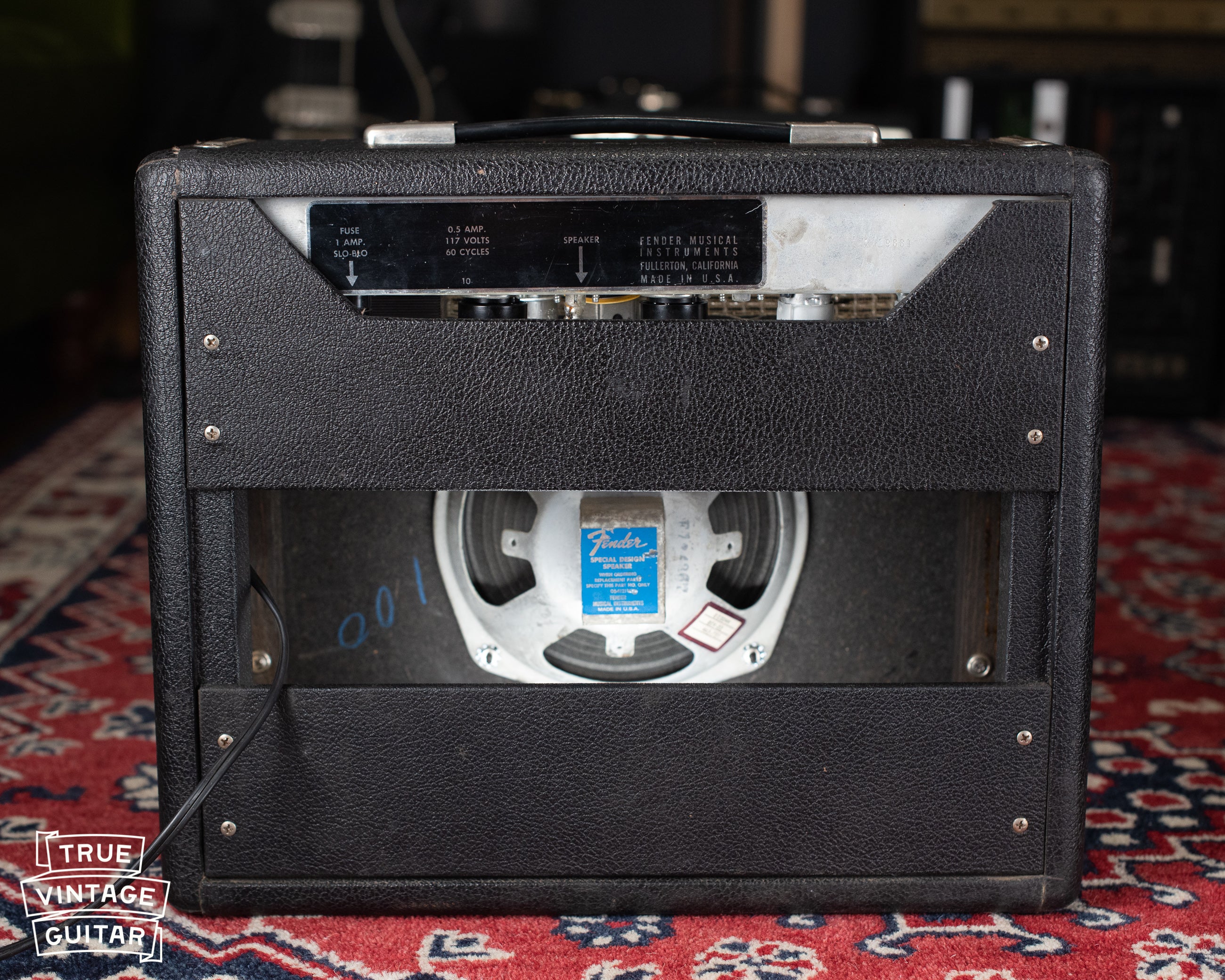 1967 Fender Vibro Champ~Amp guitar amplifier - Image 2