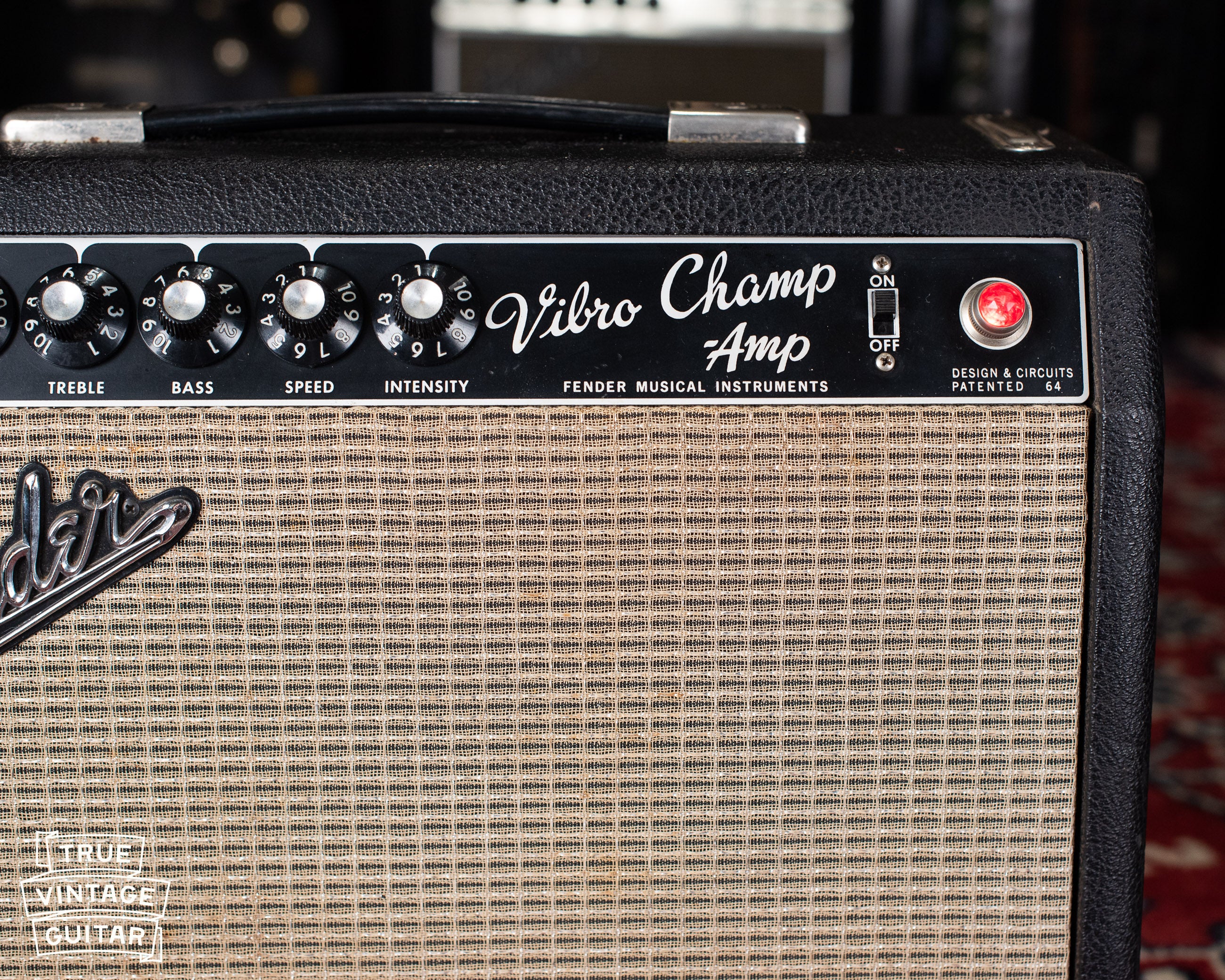1967 Fender Vibro Champ~Amp guitar amplifier - Image 7