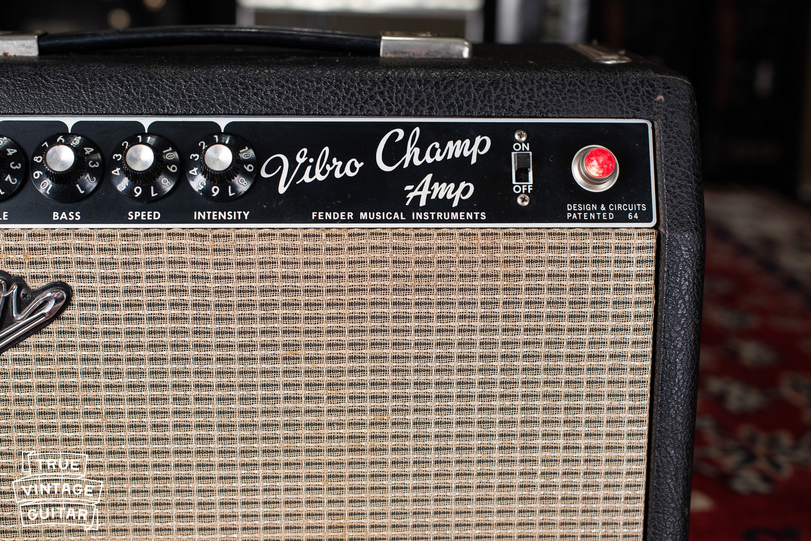1967 Fender Vibro Champ~Amp guitar amplifier - Image 8