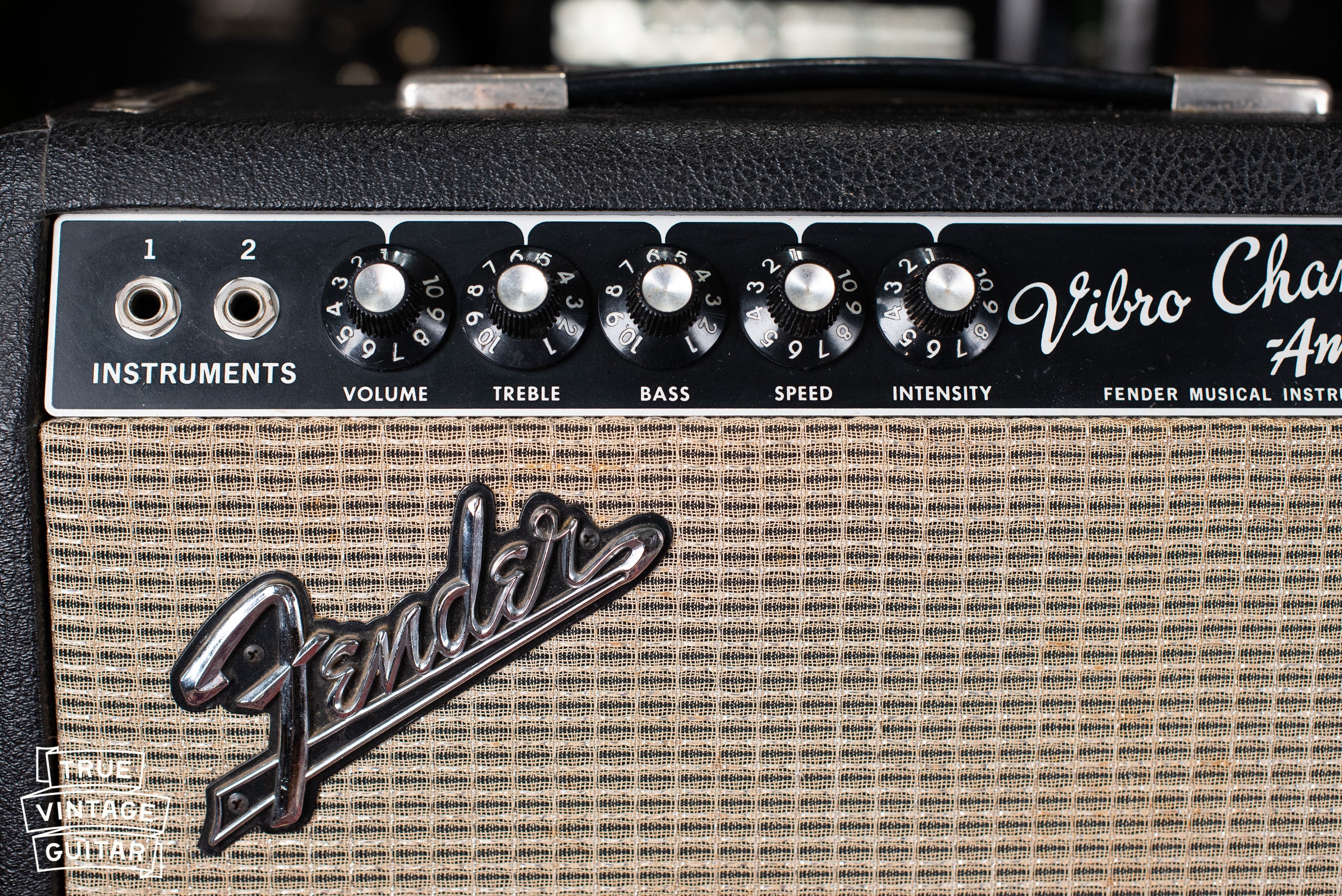 1967 Fender Vibro Champ~Amp guitar amplifier - Image 9