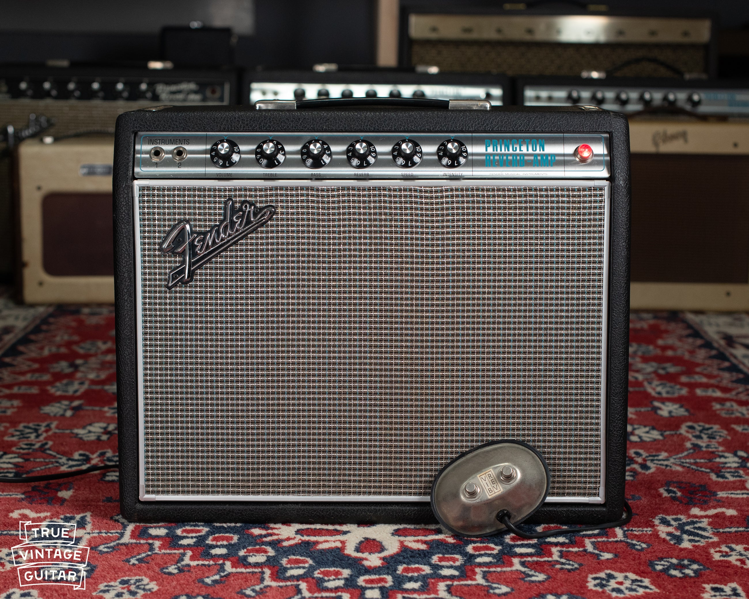 1968 Fender Princeton Reverb Amp - Image 12