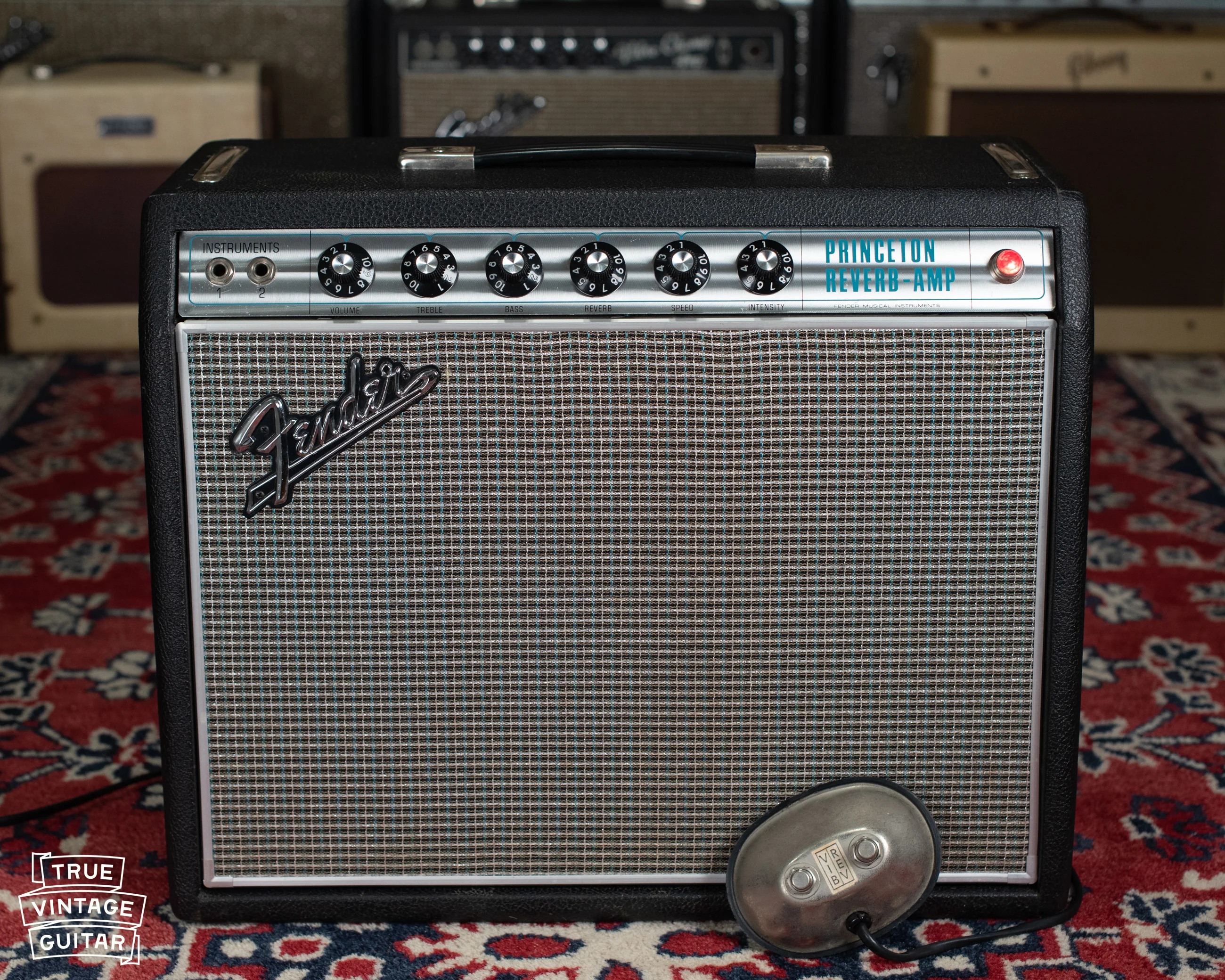 1968 Fender Princeton Reverb Amp - Image 13