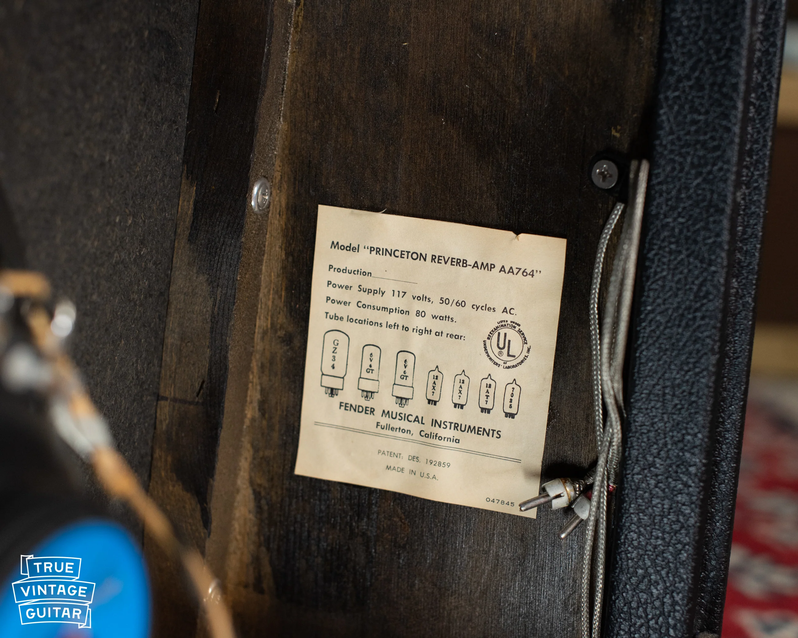 1968 Fender Princeton Reverb Amp - Image 4