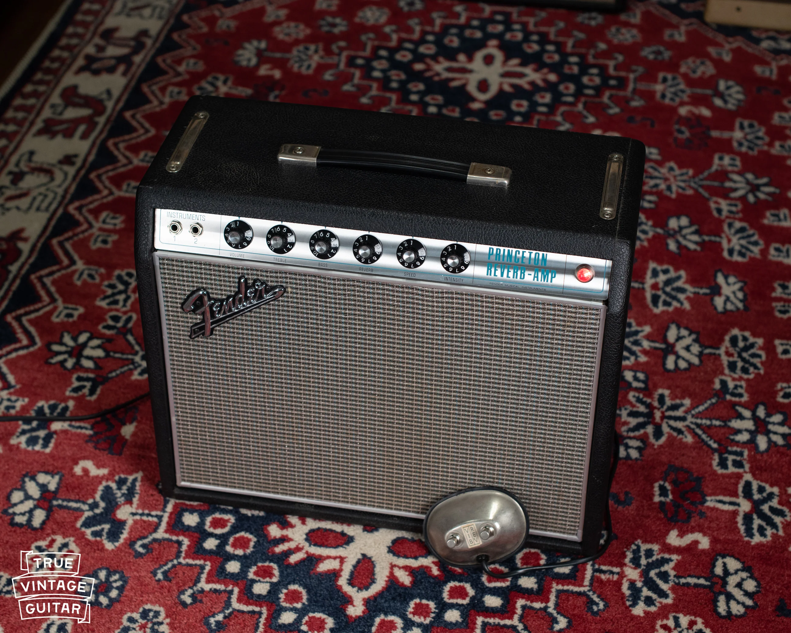 1968 Fender Princeton Reverb Amp - Image 5