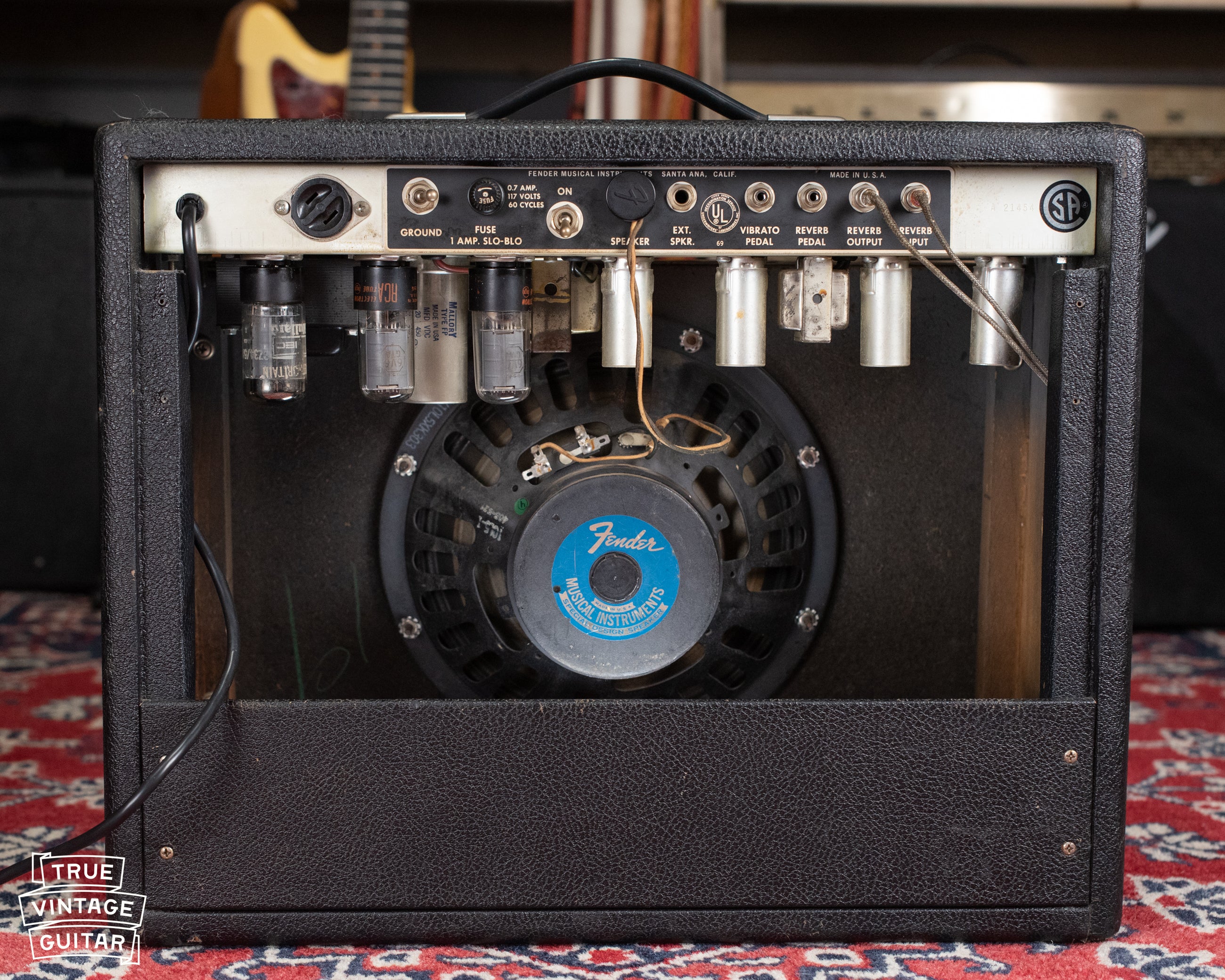 1968 Fender Princeton Reverb Amp - Image 4