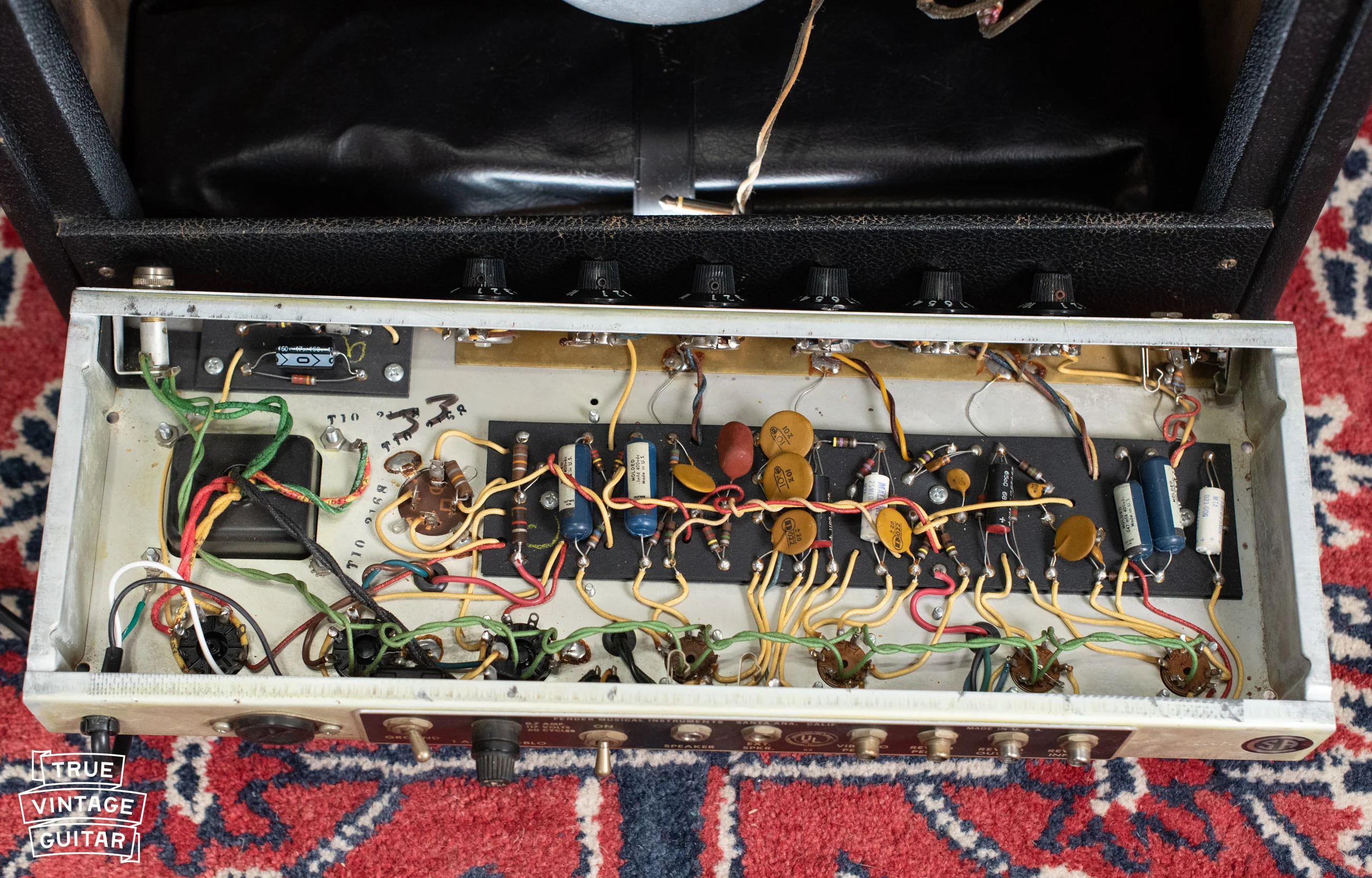 1968 Fender Princeton Reverb Amp - Image 5