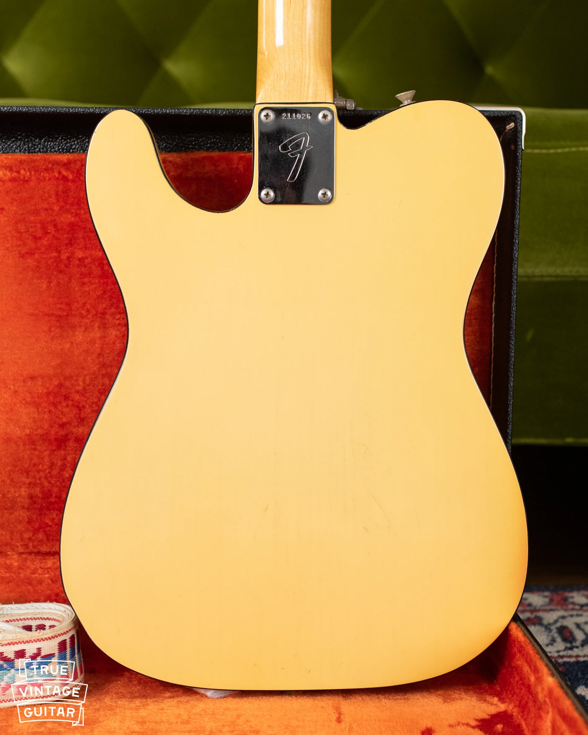 1968 Fender Telecaster Custom Blond Black Binding - Image 12