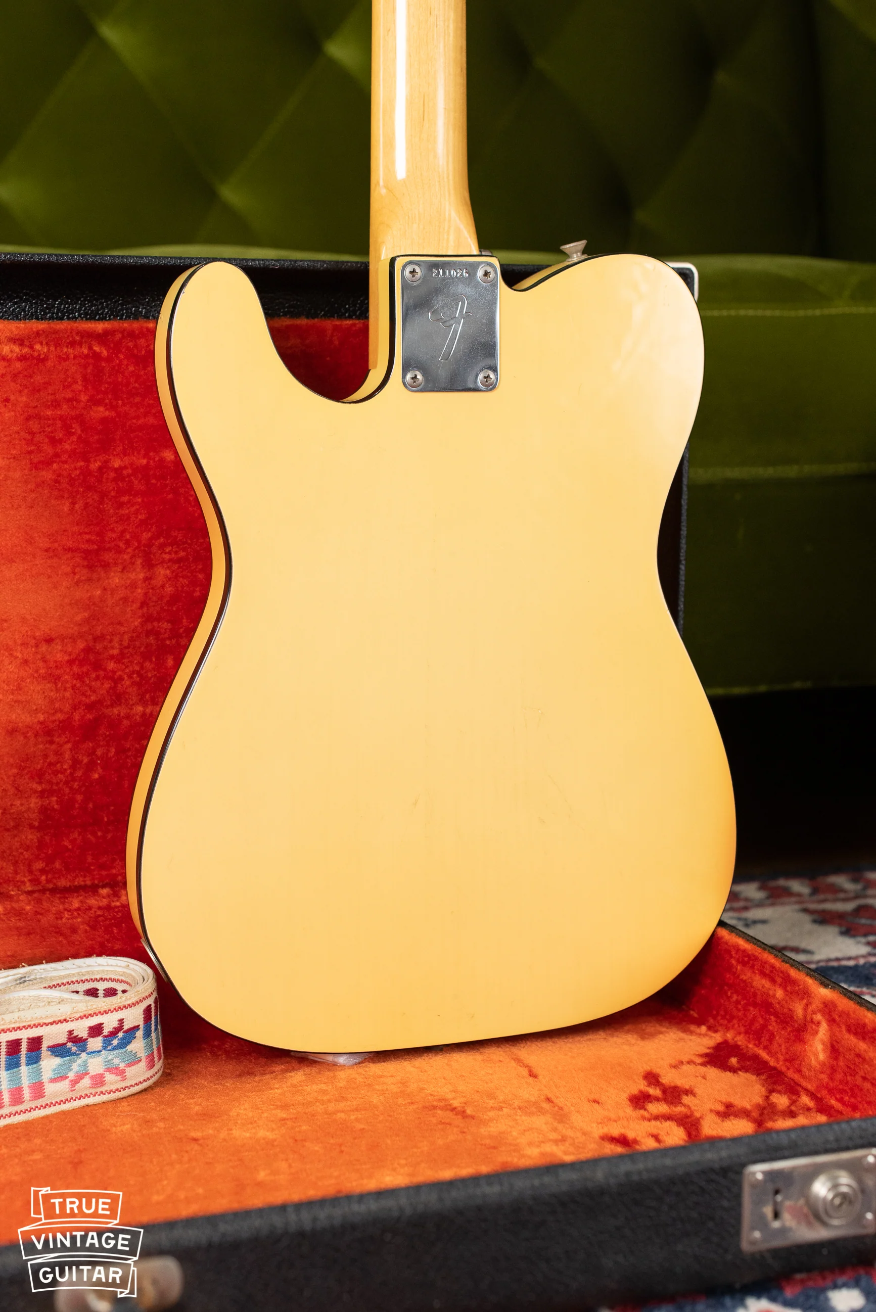 1968 Fender Telecaster Custom Blond Black Binding - Image 13