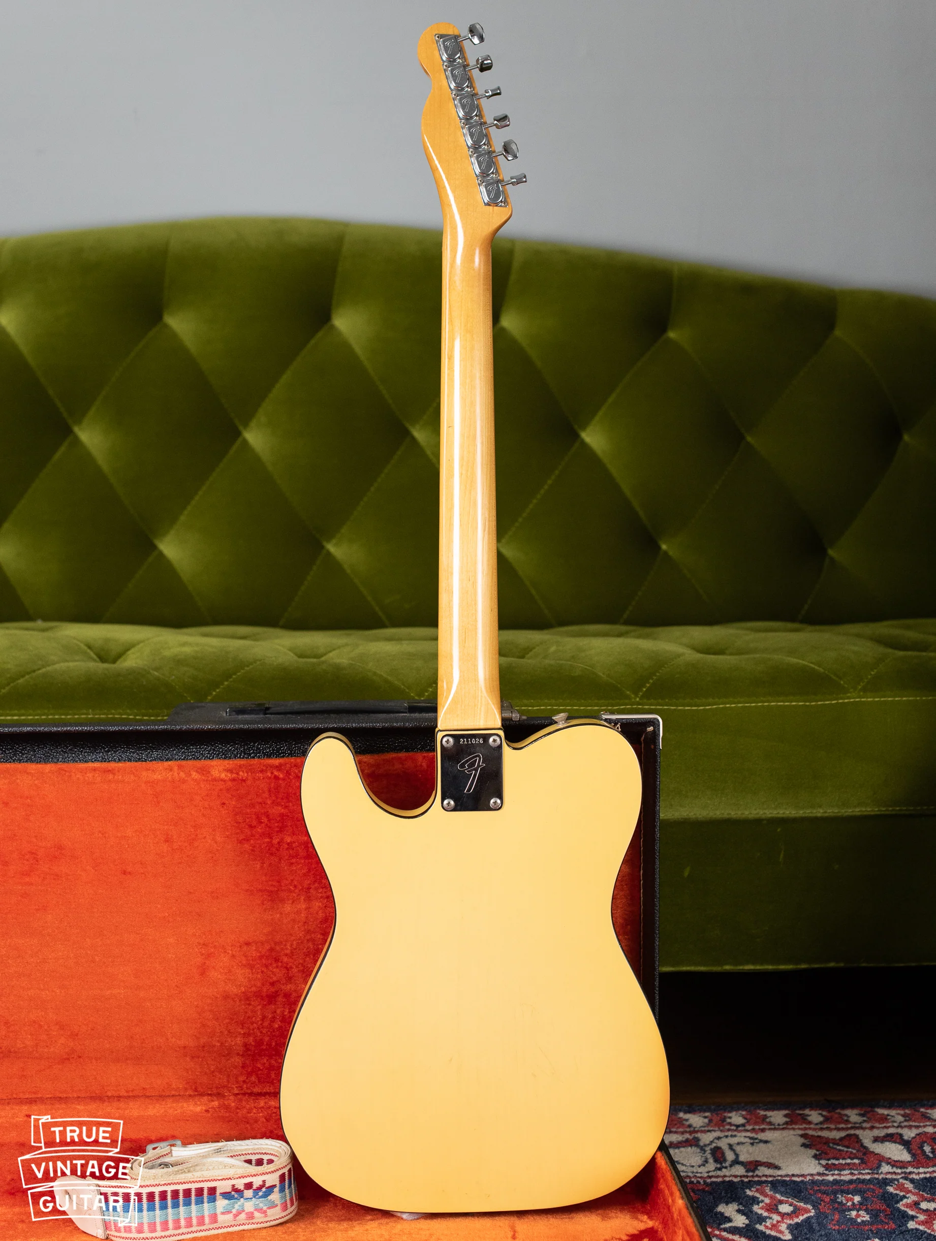 1968 Fender Telecaster Custom Blond Black Binding - Image 5