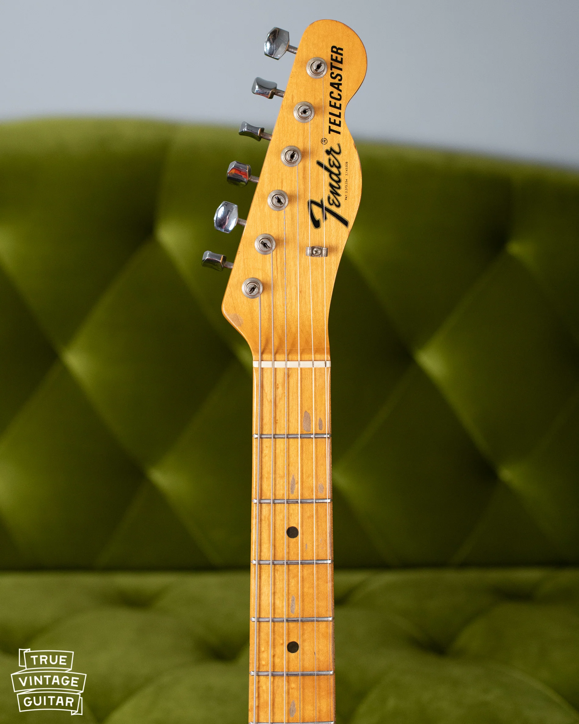 1968 Fender Telecaster Custom Blond Black Binding - Image 8