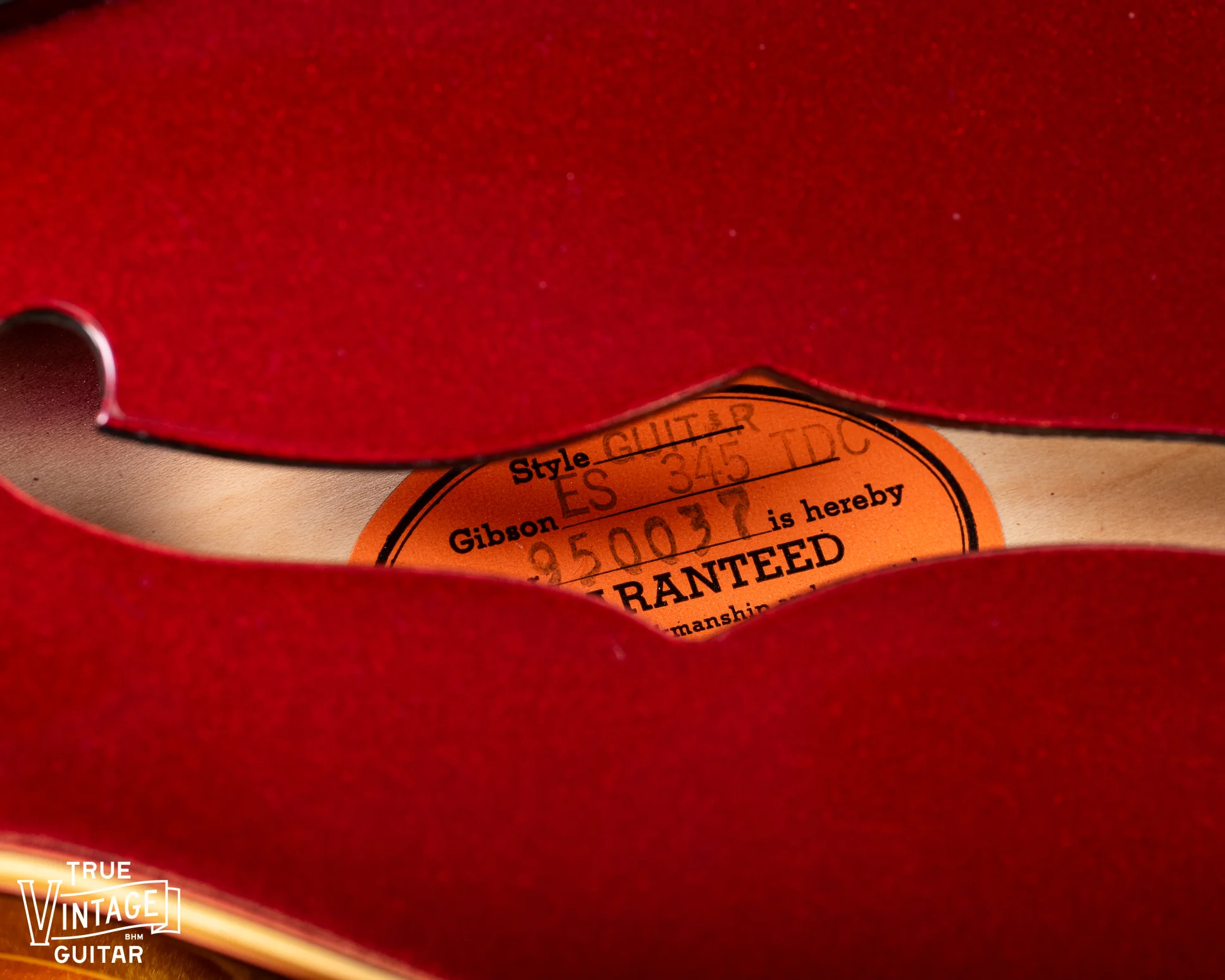1968 Gibson ES-345 Sparkling Burgundy Metallic "Special" - Image 22