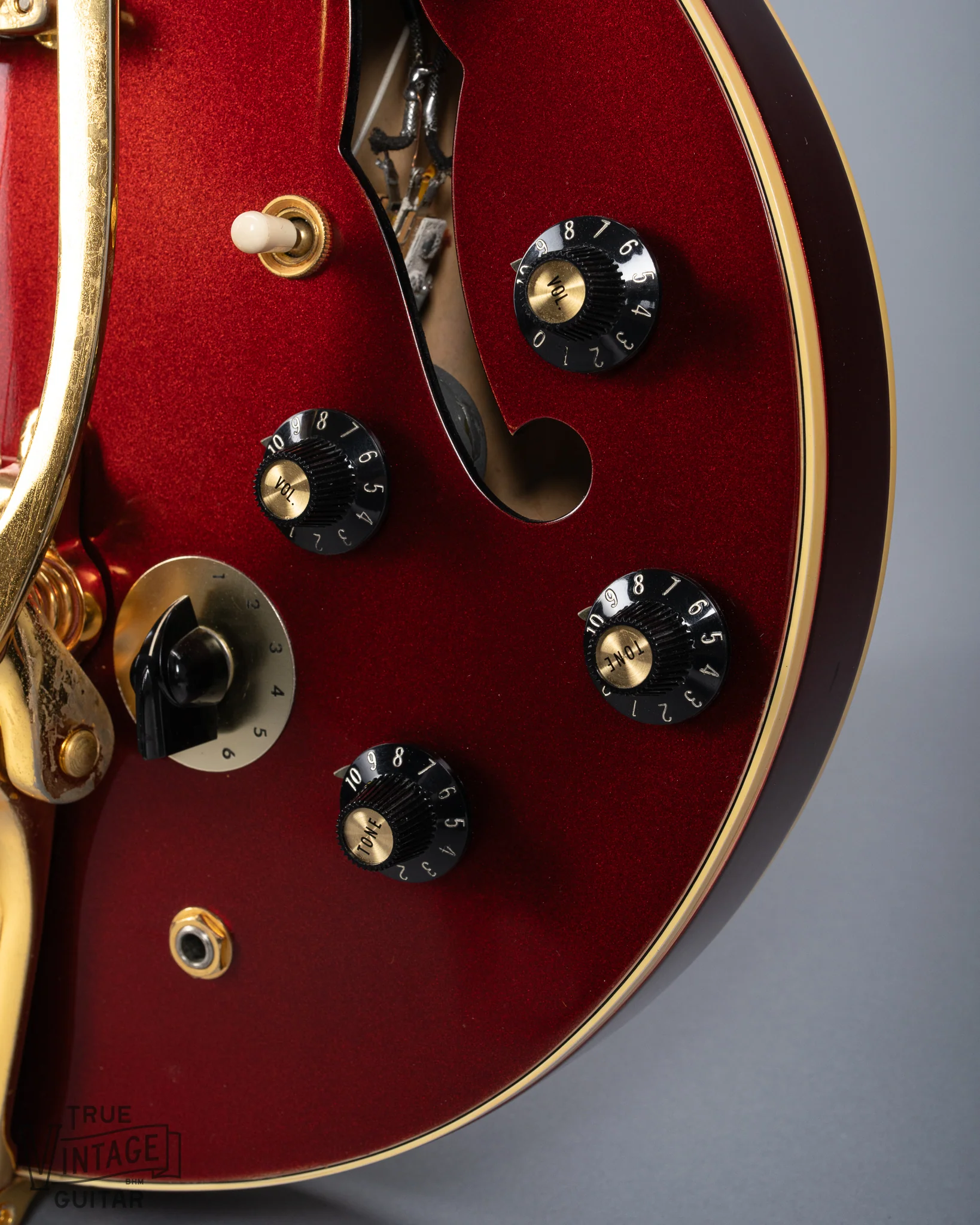 1968 Gibson ES-345 Sparkling Burgundy Metallic "Special" - Image 7