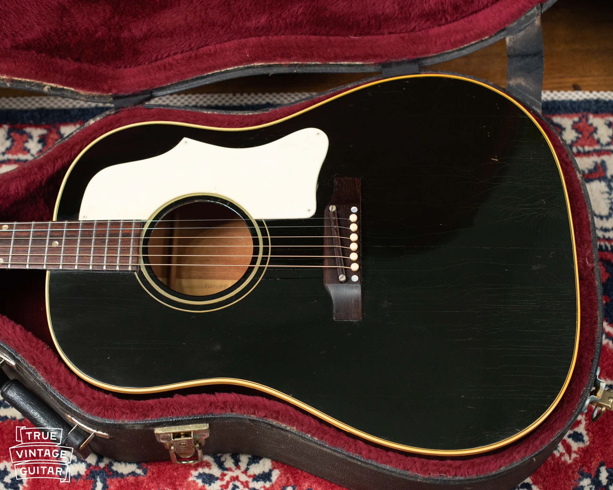 1968 Gibson J-45 Black - Image 11