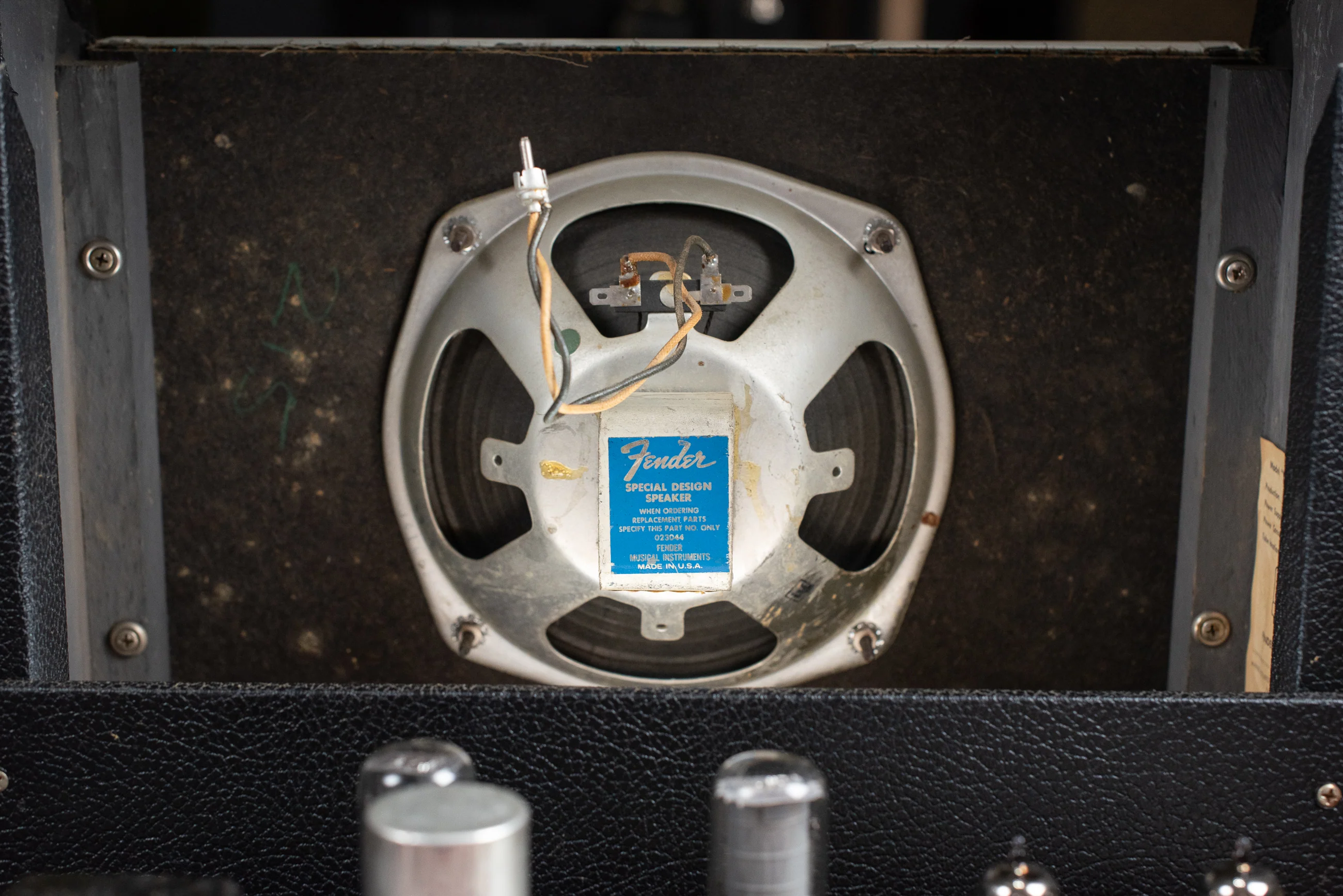 1969 Fender Vibro Champ~Amp Drip Edge Black Line - Image 16
