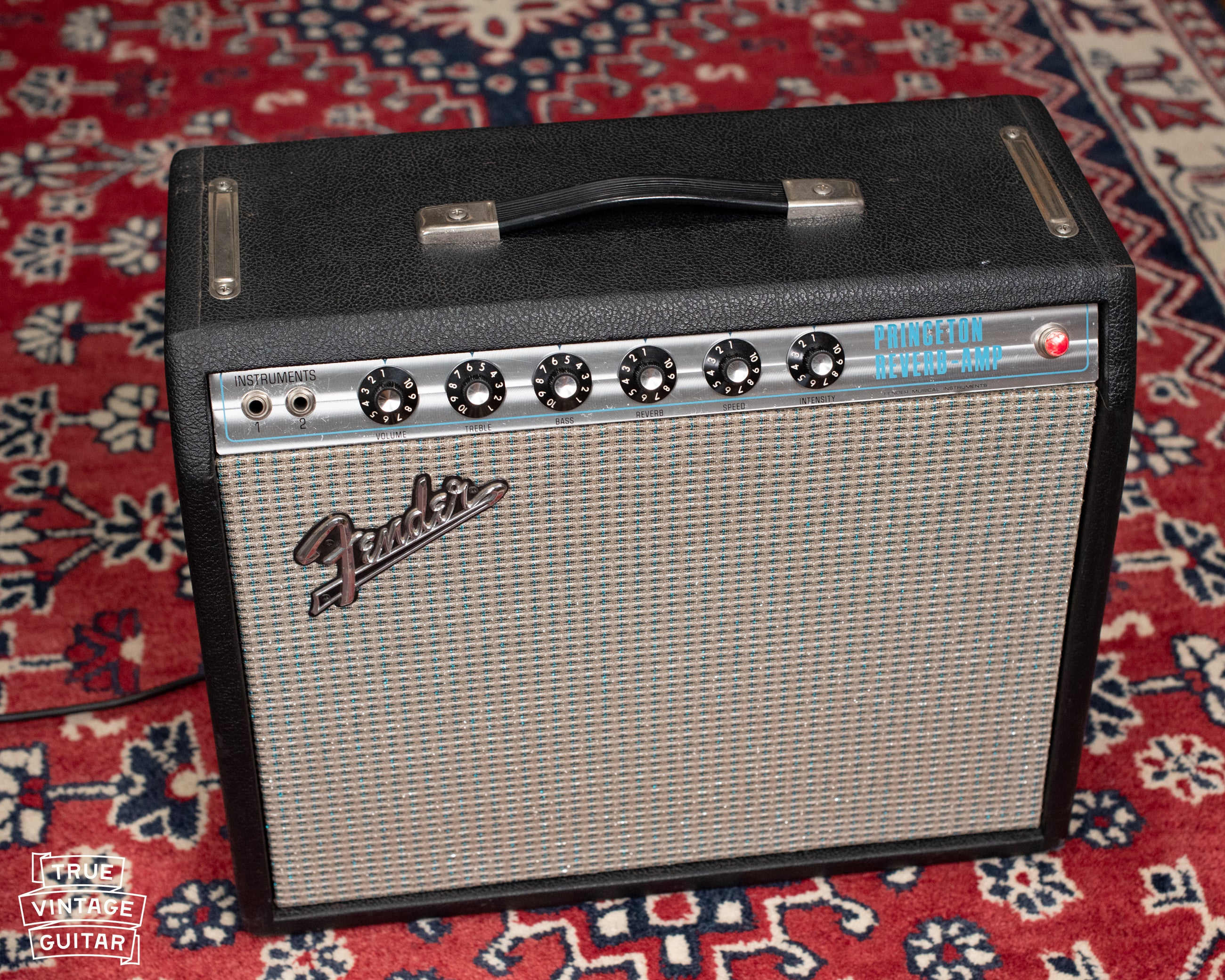 1970 Fender Princeton Reverb Amp - Image 4