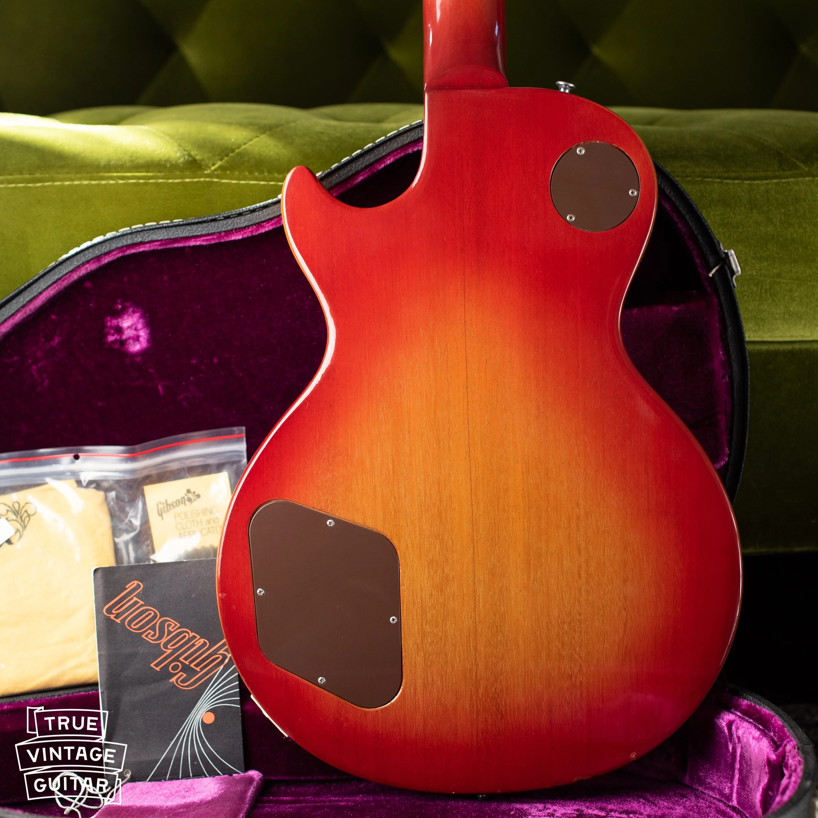 1970 Gibson Les Paul Deluxe Cherry Sunburst - Image 19