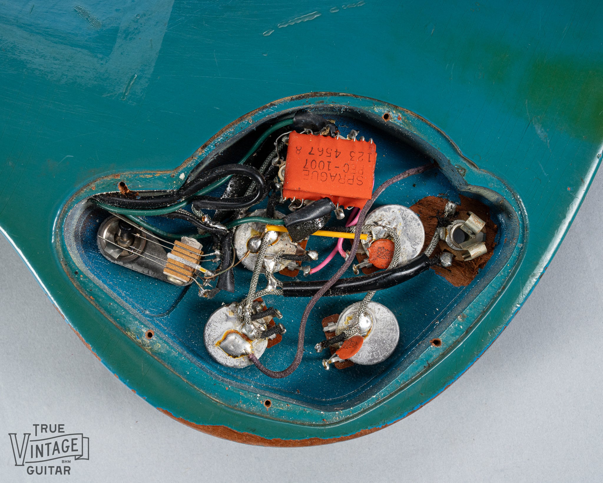 1971 Gibson SG Standard One-Off Custom Color Blue - Image 18