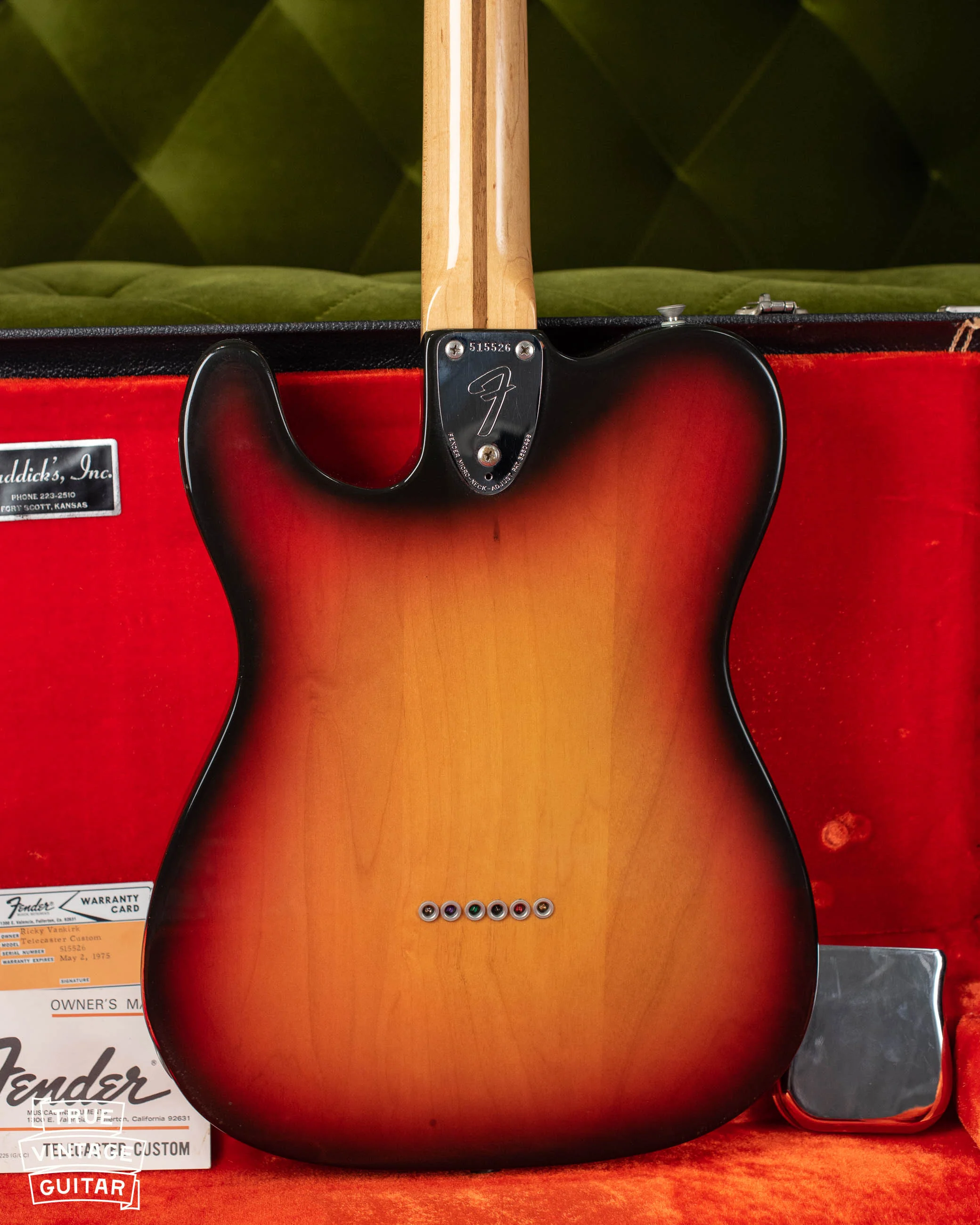 1973 Fender Telecaster Custom Sunburst - Image 12