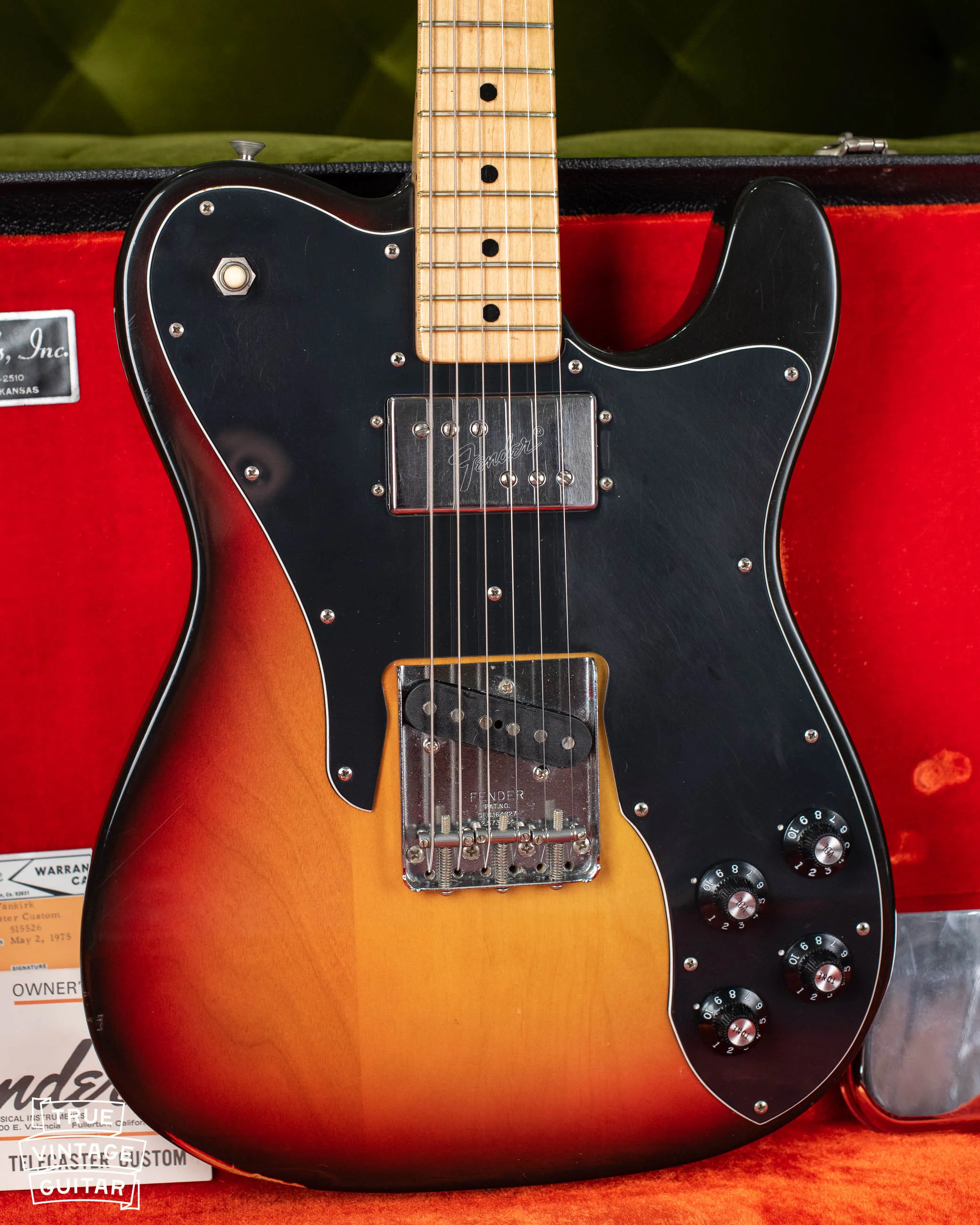 1973 Fender Telecaster Custom Sunburst - Image 5