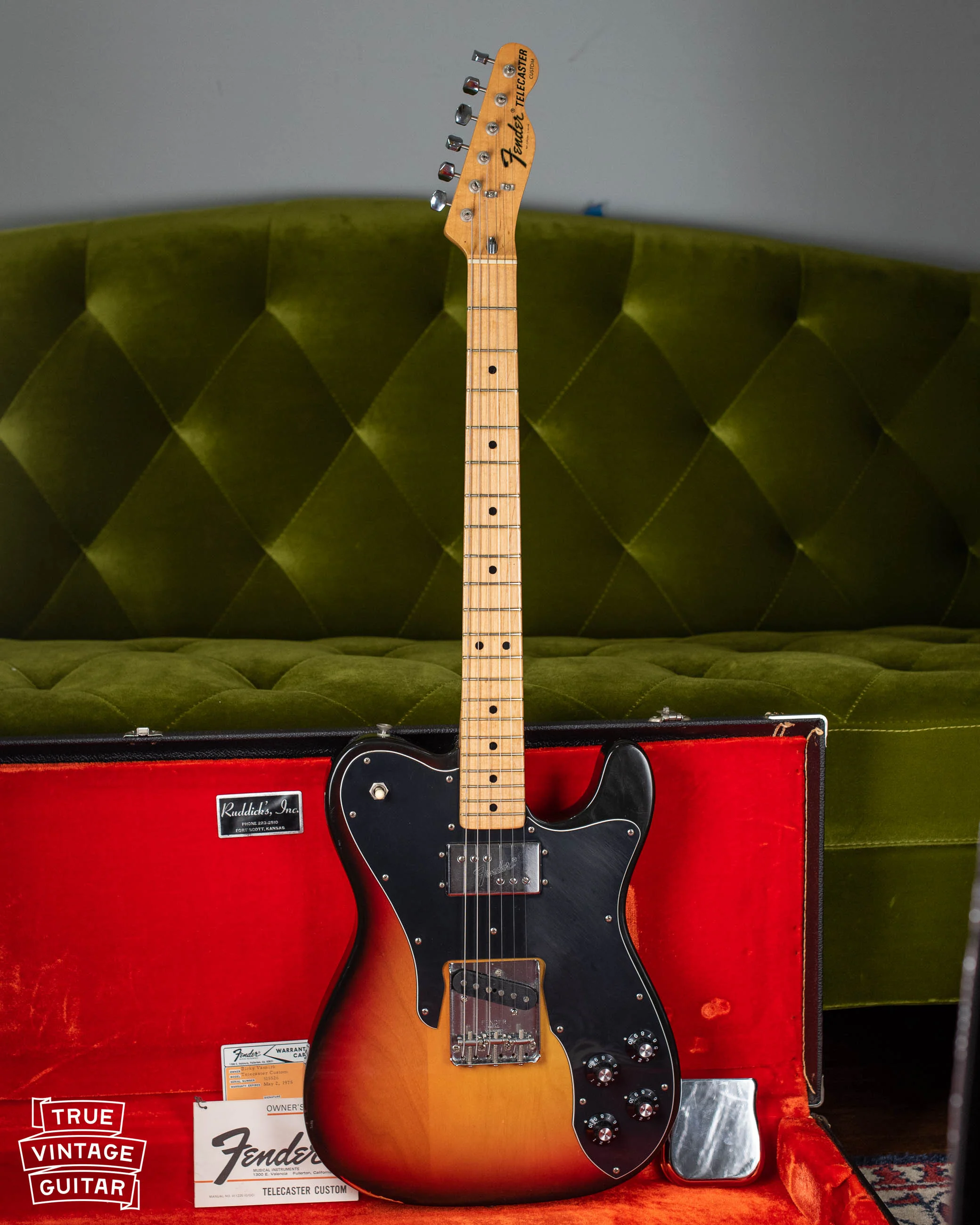 1973 Fender Telecaster Custom Sunburst - Image 6