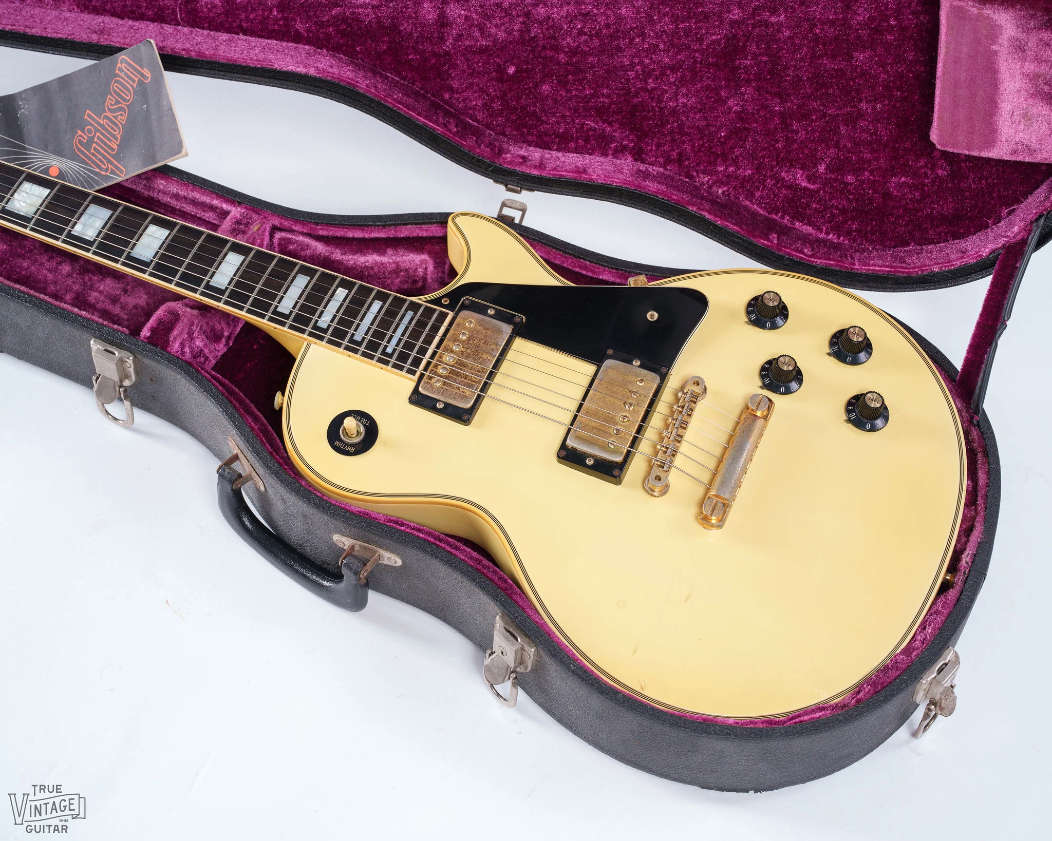 1974 Gibson Les Paul Custom White - Image 4