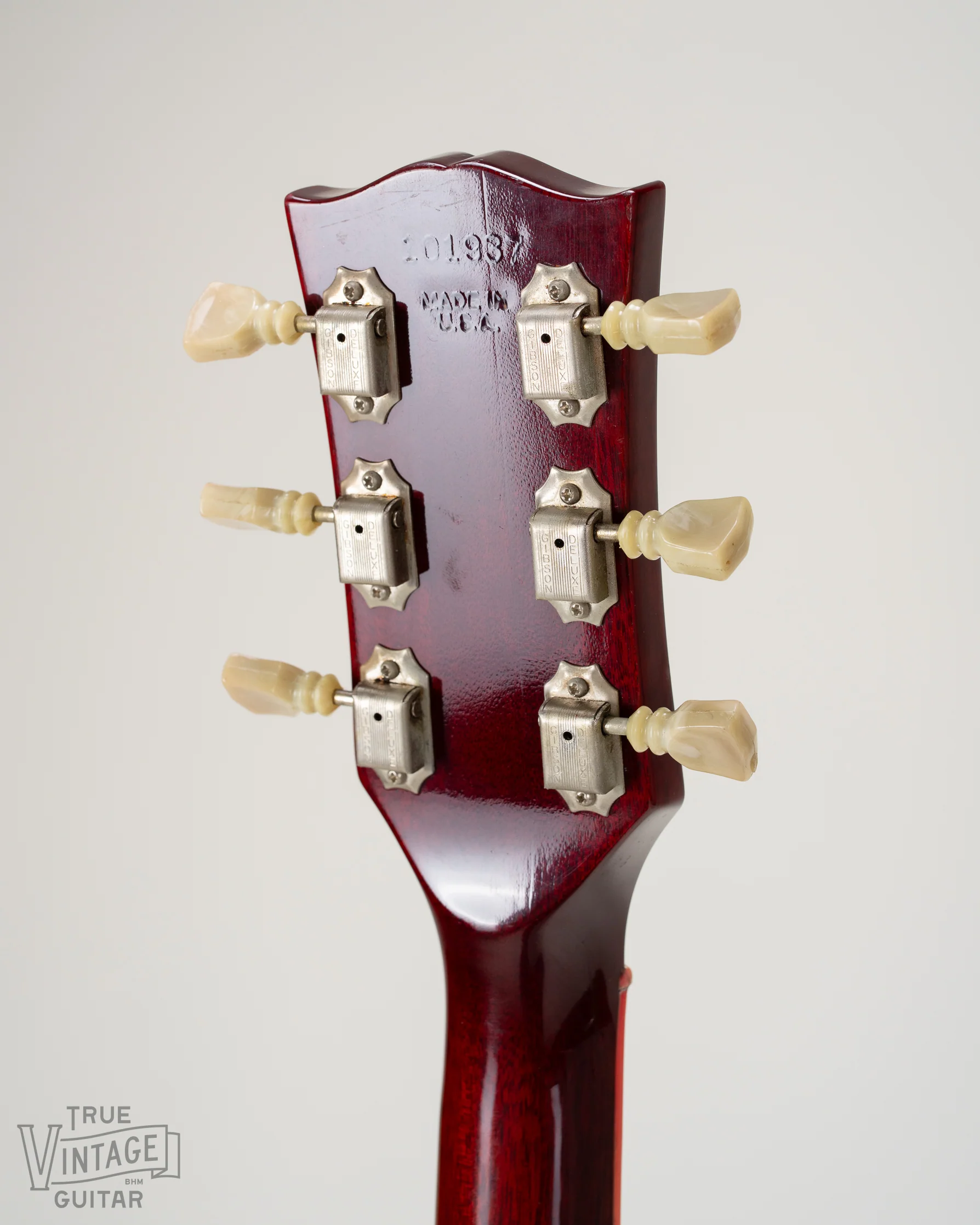 1974 Gibson Les Paul Deluxe Cherry Red - Image 12
