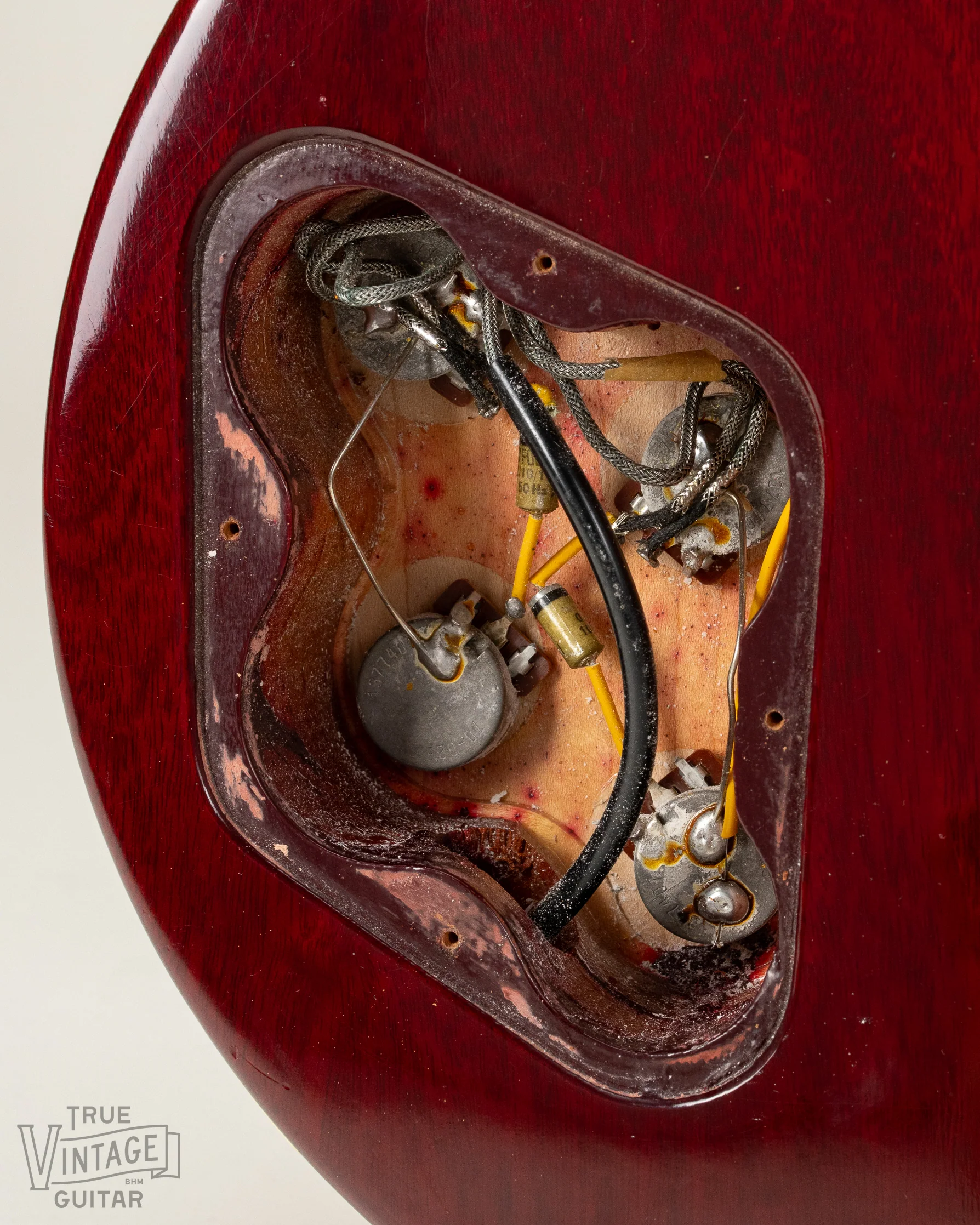 1974 Gibson Les Paul Deluxe Cherry Red - Image 17