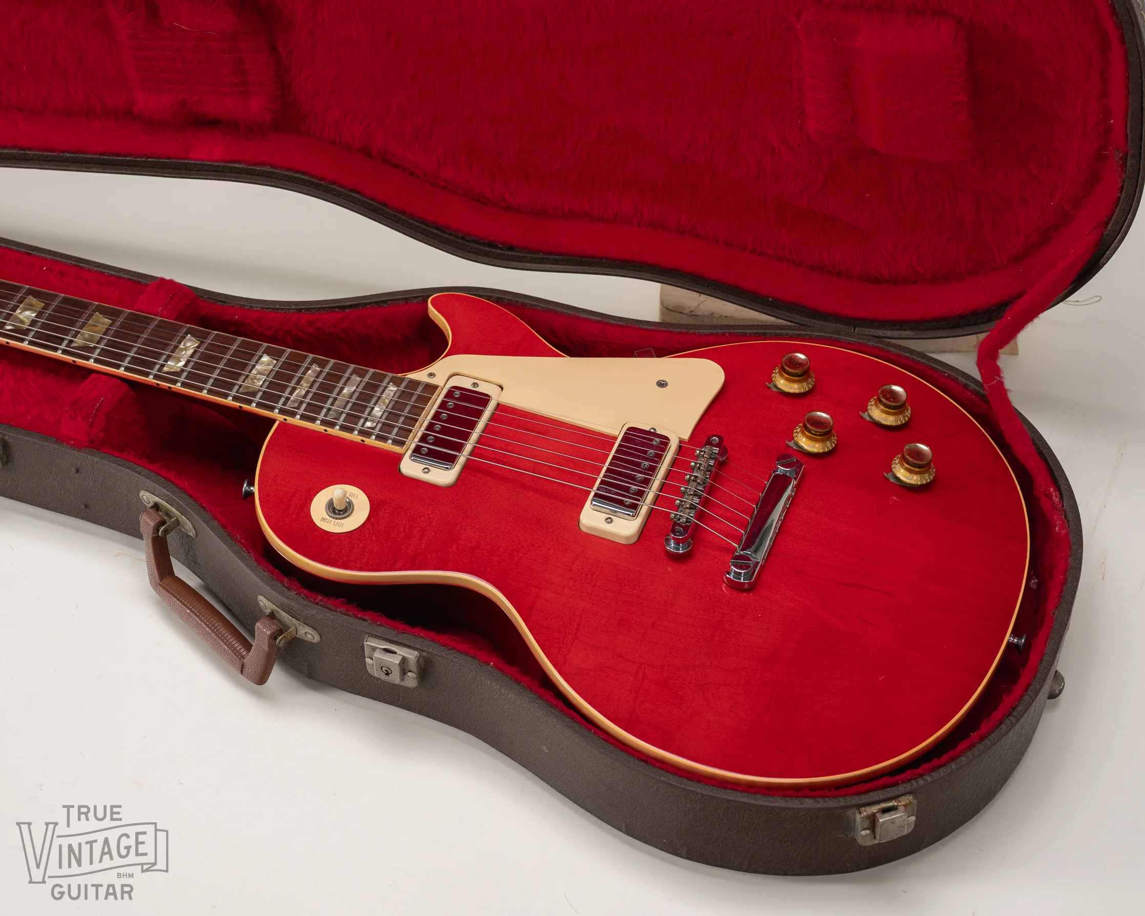 1974 Gibson Les Paul Deluxe Cherry Red - Image 19