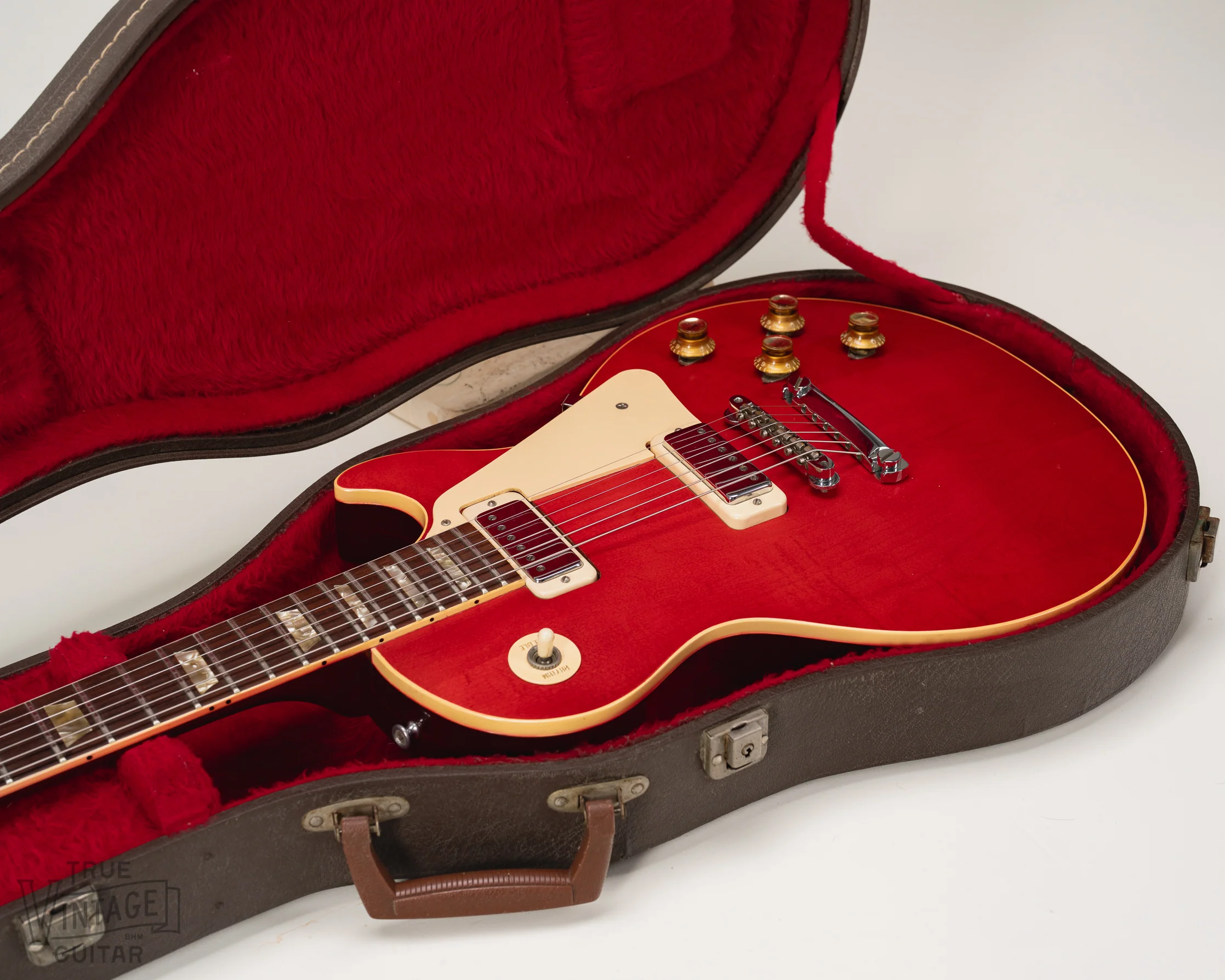 1974 Gibson Les Paul Deluxe Cherry Red - Image 22