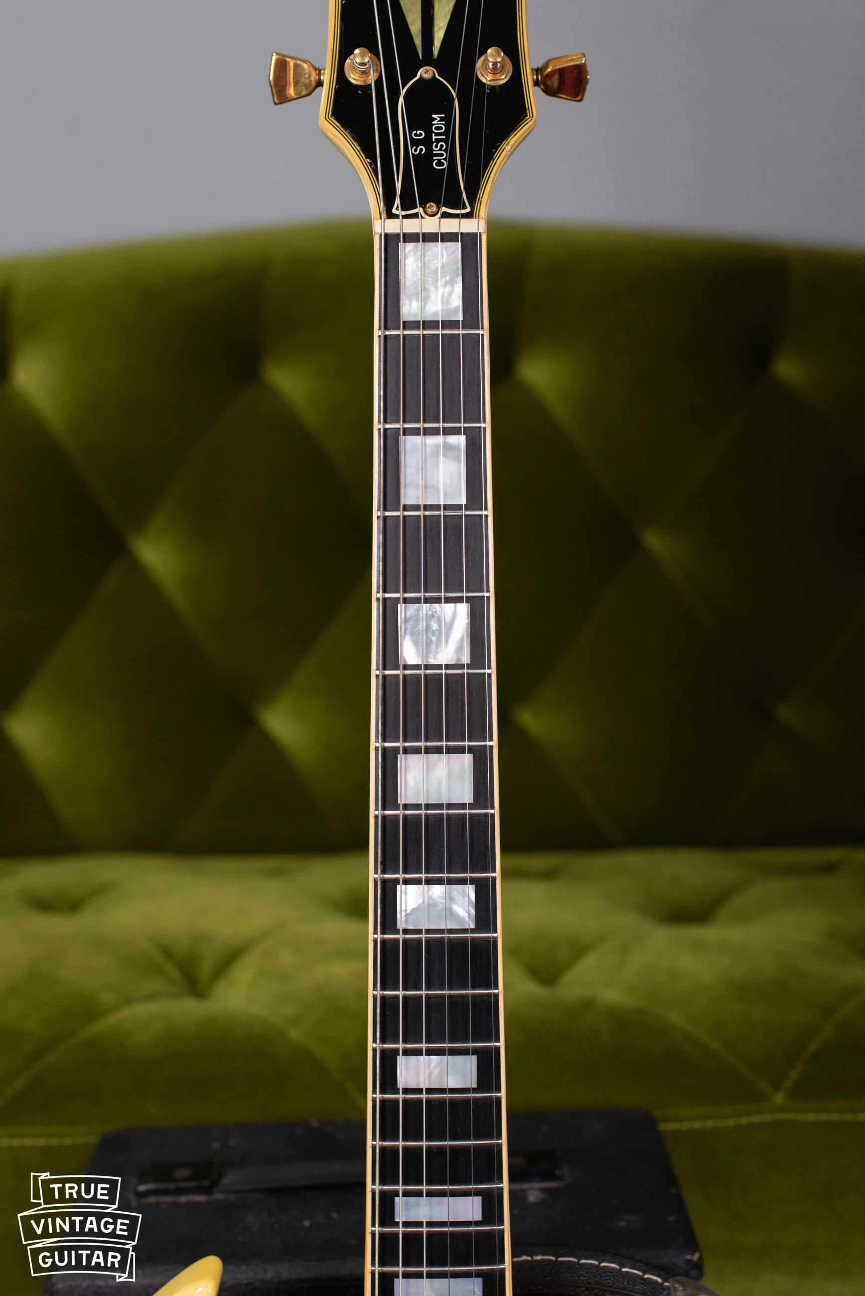 1974 Gibson SG Custom White - Image 16