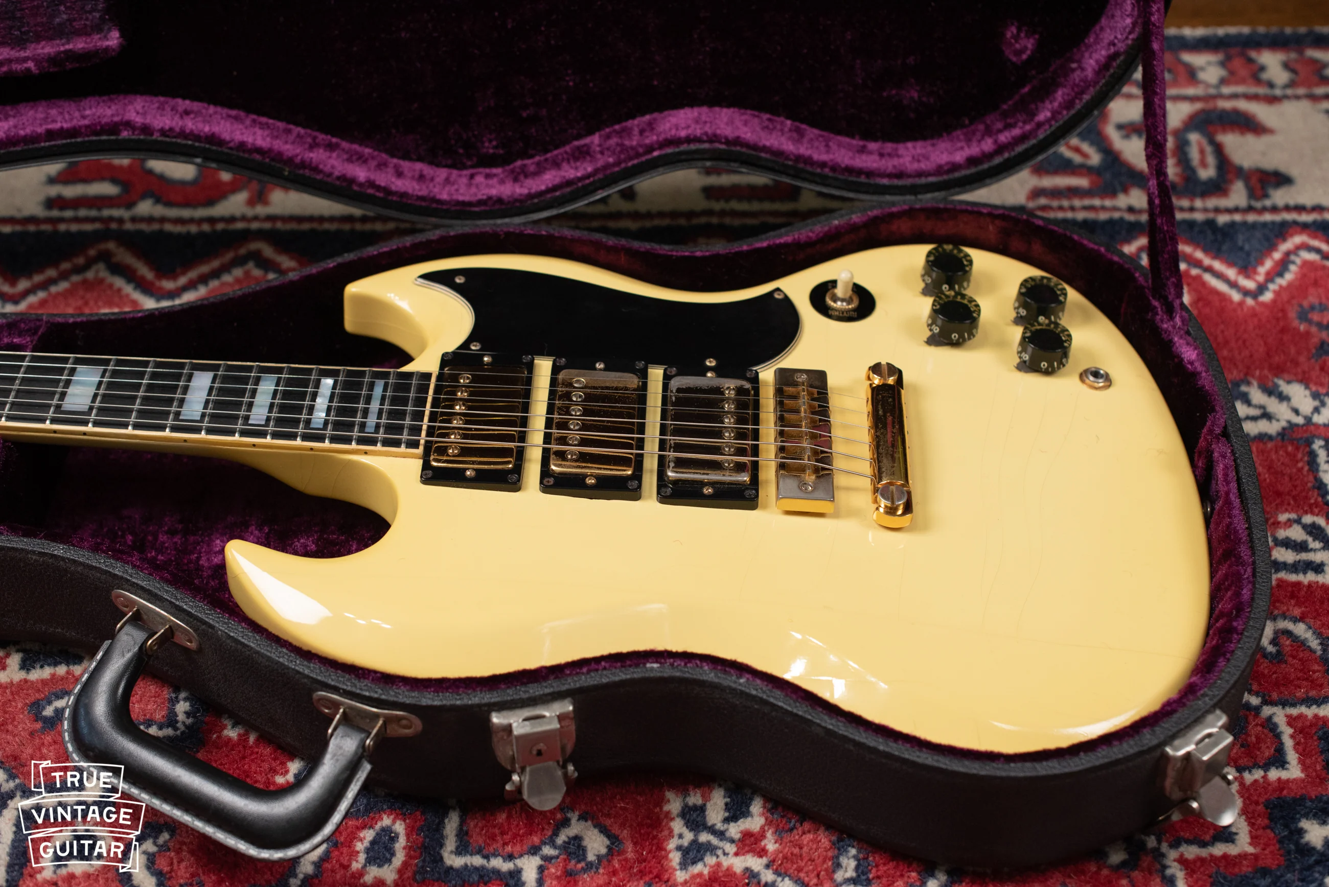 1974 Gibson SG Custom White - Image 18