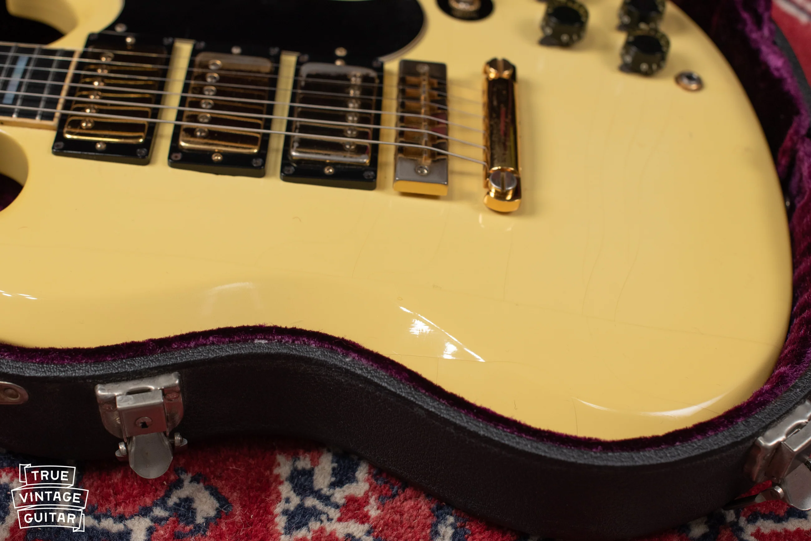 1974 Gibson SG Custom White - Image 19