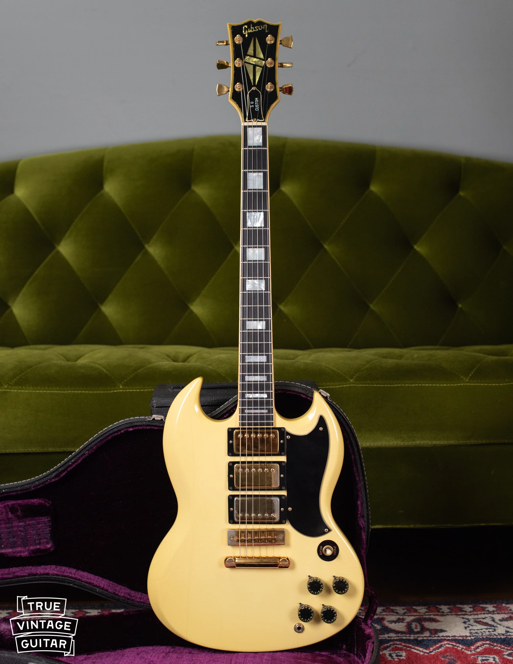 1974 Gibson SG Custom White - Image 2