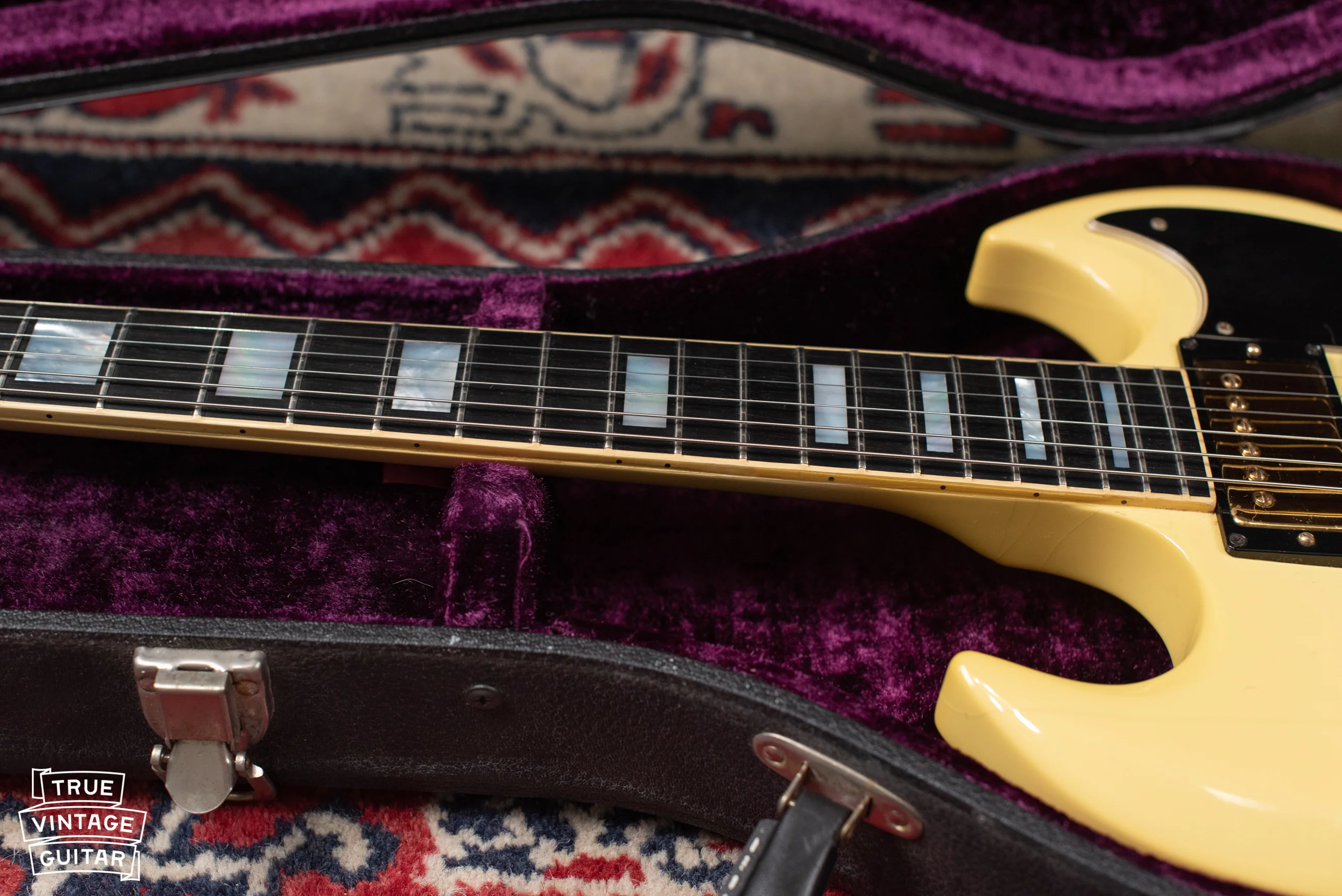 1974 Gibson SG Custom White - Image 20