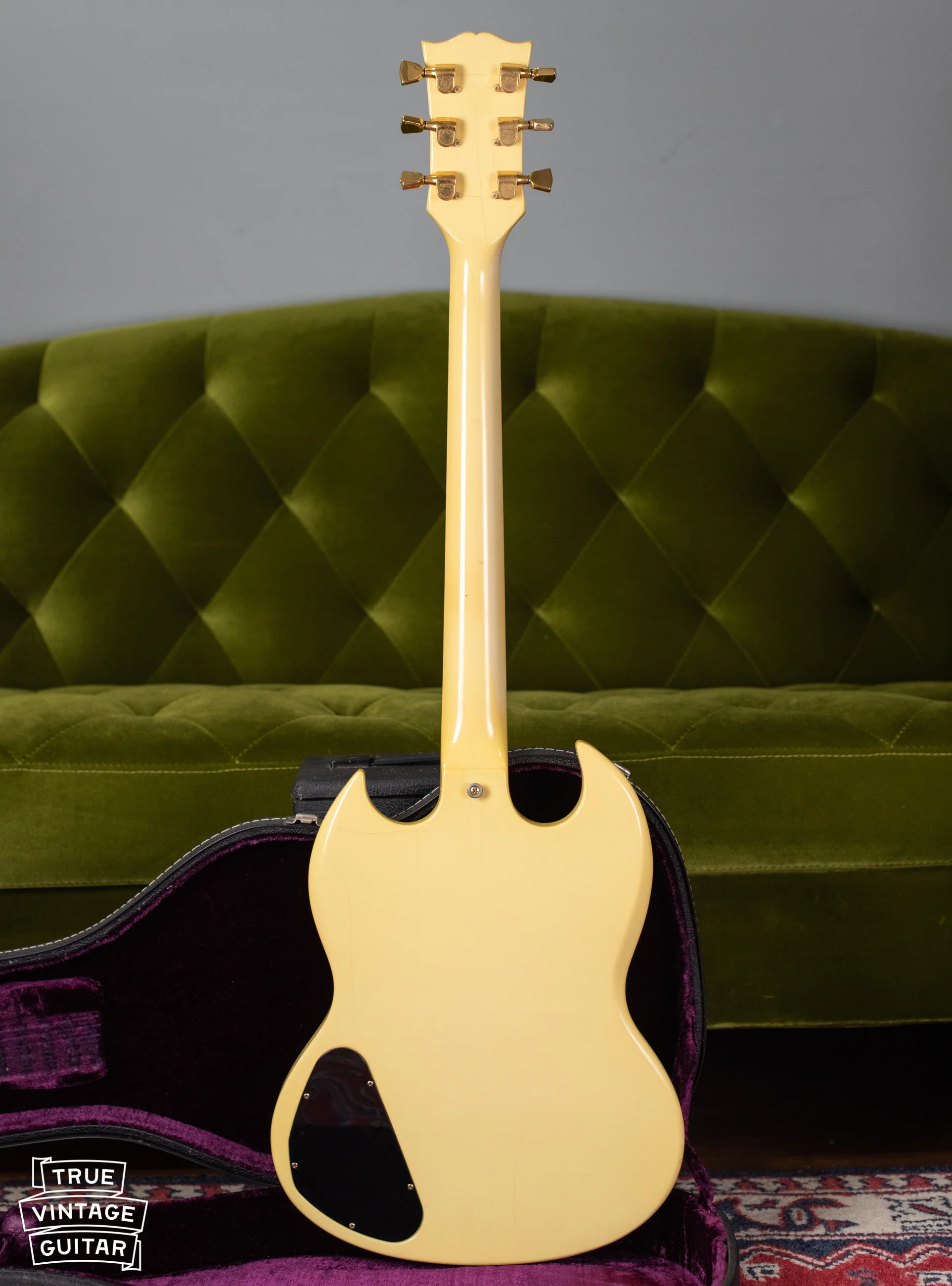 1974 Gibson SG Custom White - Image 3
