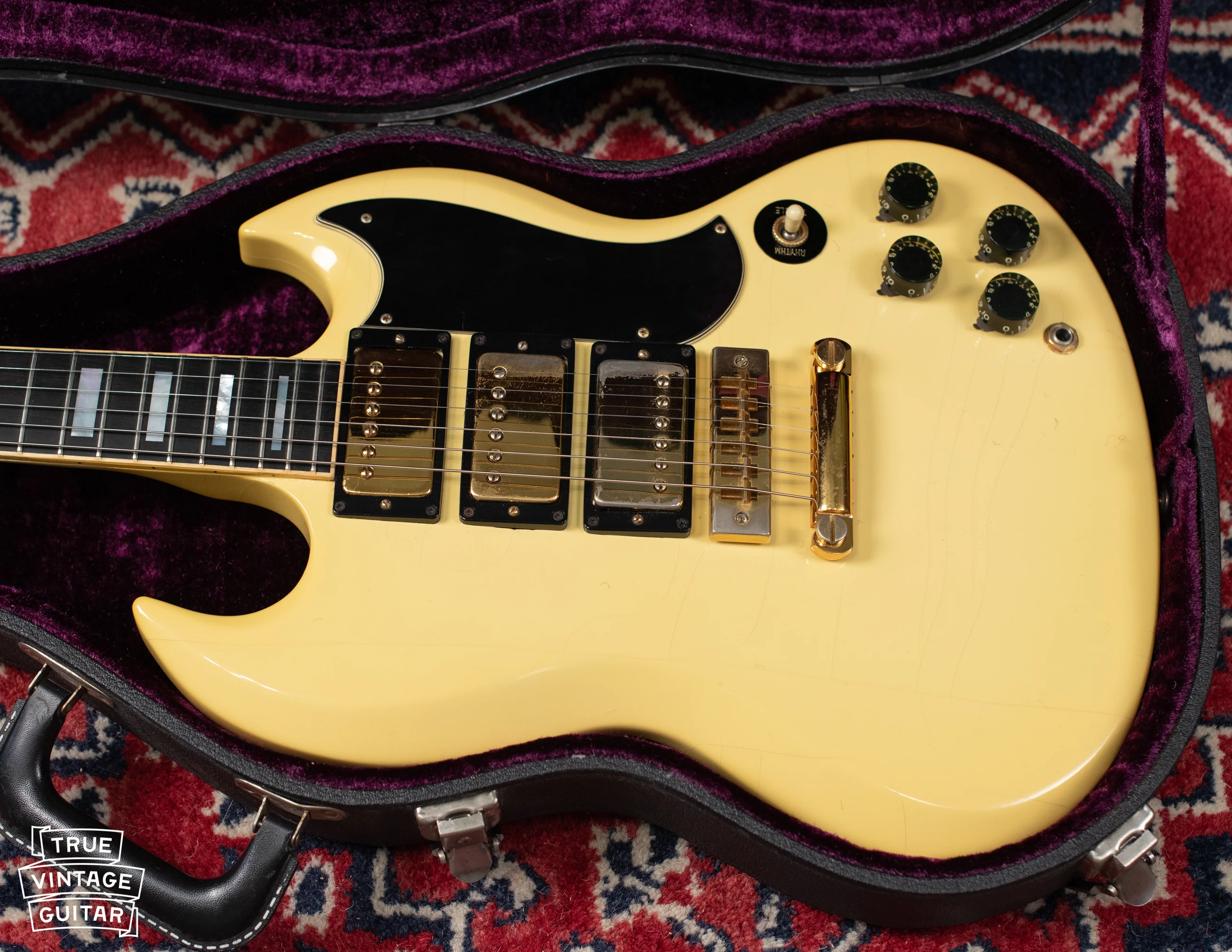 1974 Gibson SG Custom White - Image 7