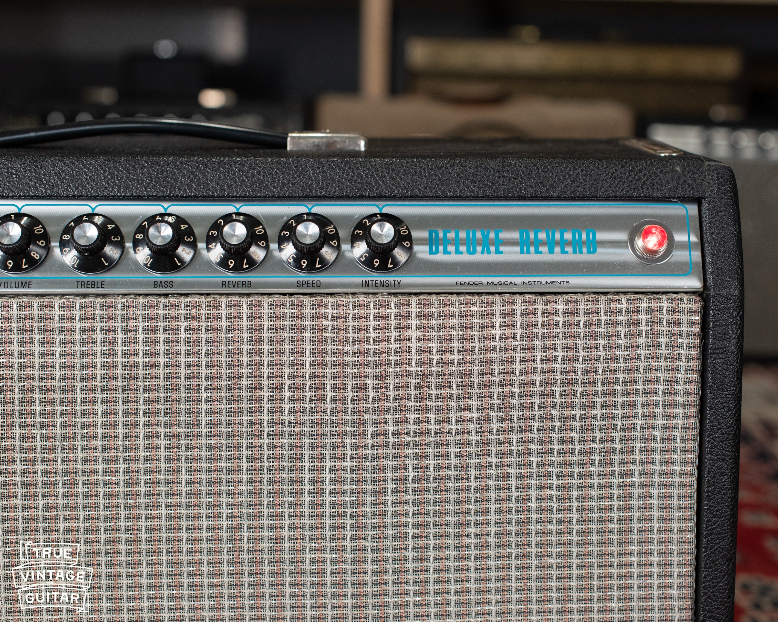 1975 Fender Deluxe Reverb Amp - Image 4