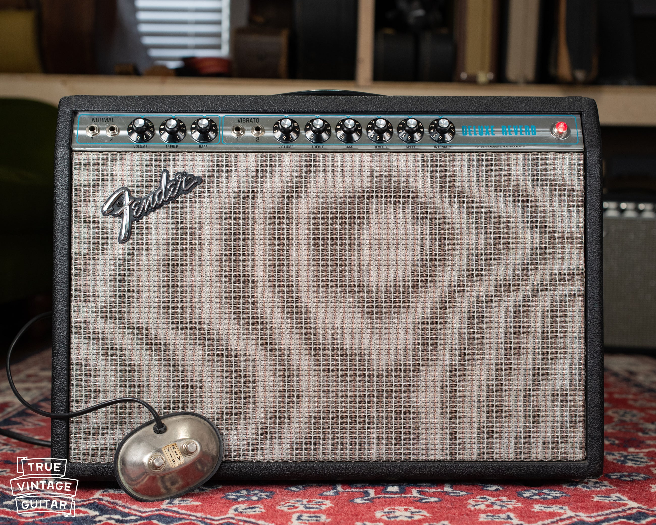 1975 Fender Deluxe Reverb Amp - Image 5