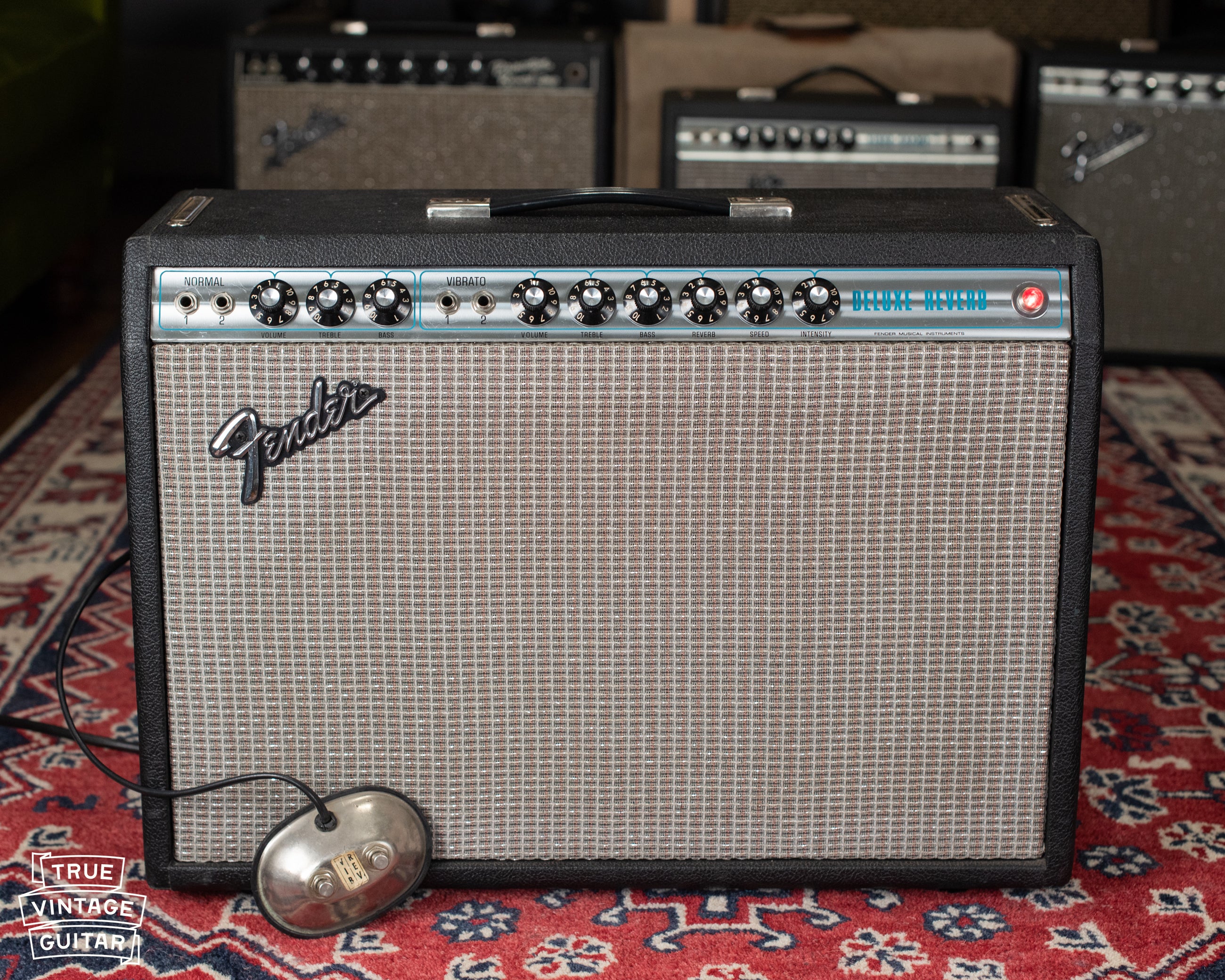 1975 Fender Deluxe Reverb Amp - Image 6