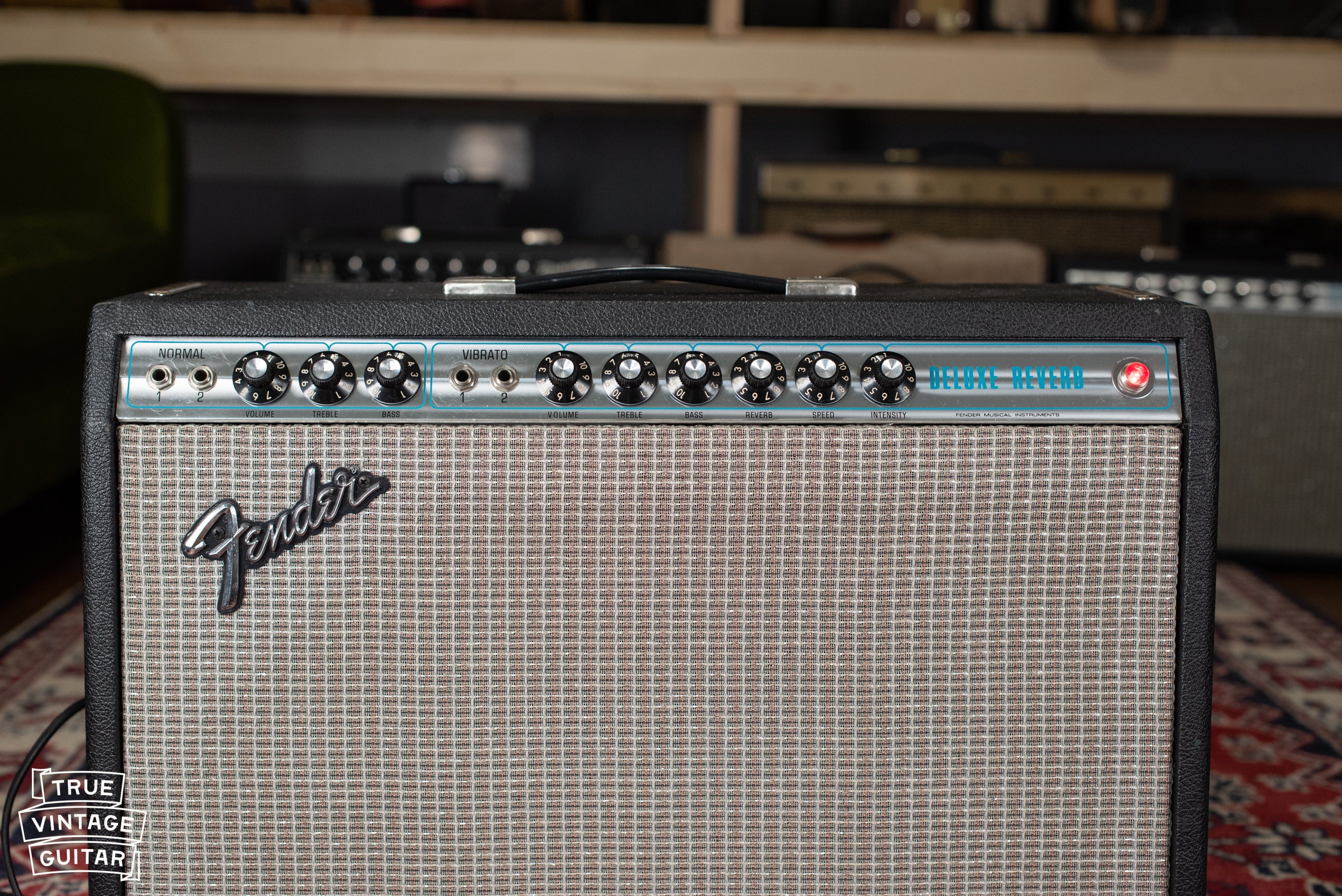 1975 Fender Deluxe Reverb Amp - Image 7