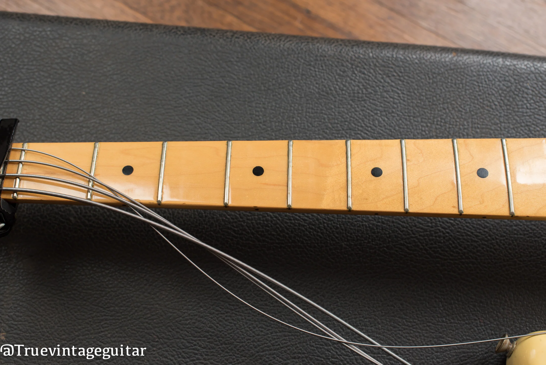 1976 Fender Precision Bass Olympic White Narrow Nut - Image 23
