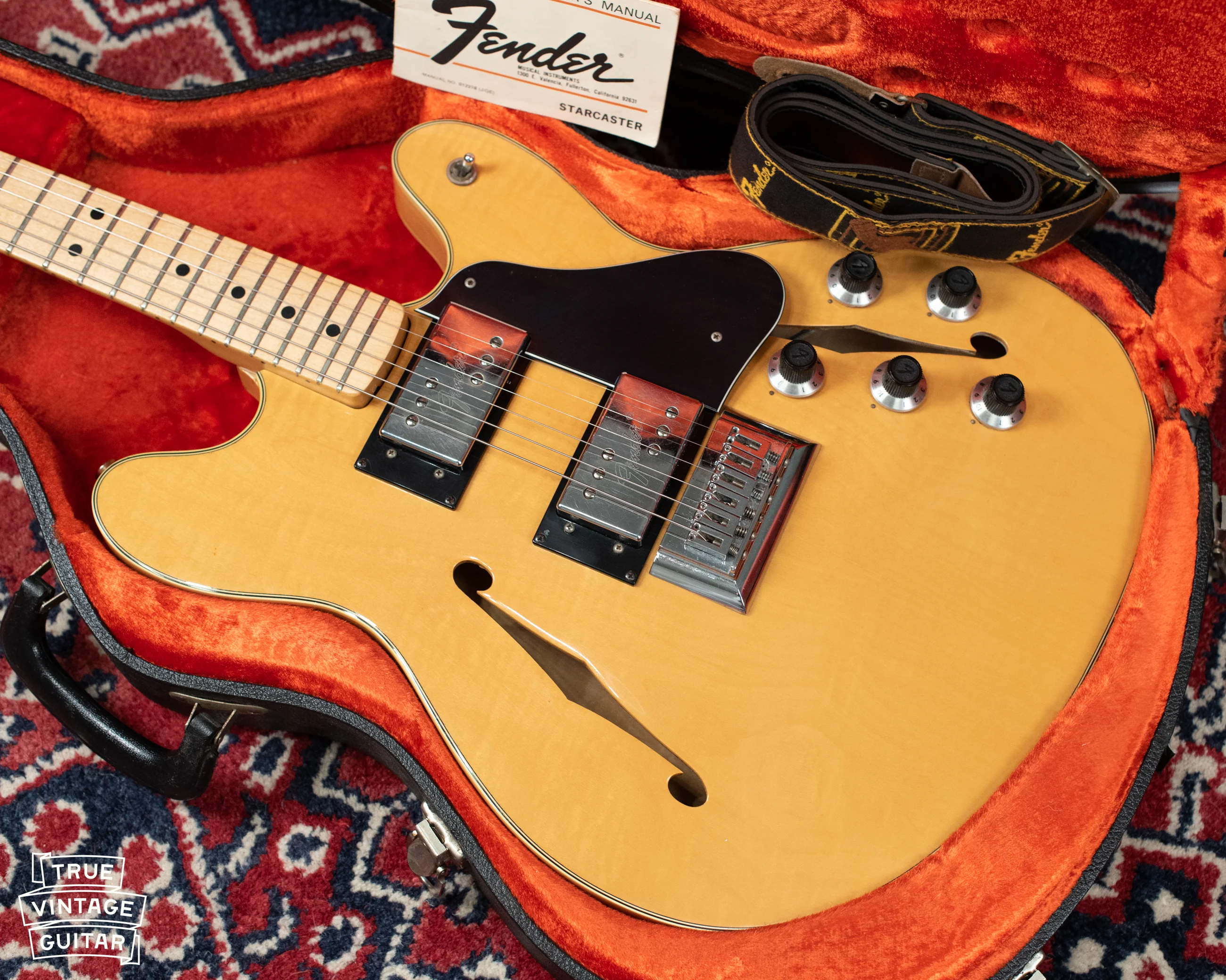1976 Fender Starcaster Natural - Image 16