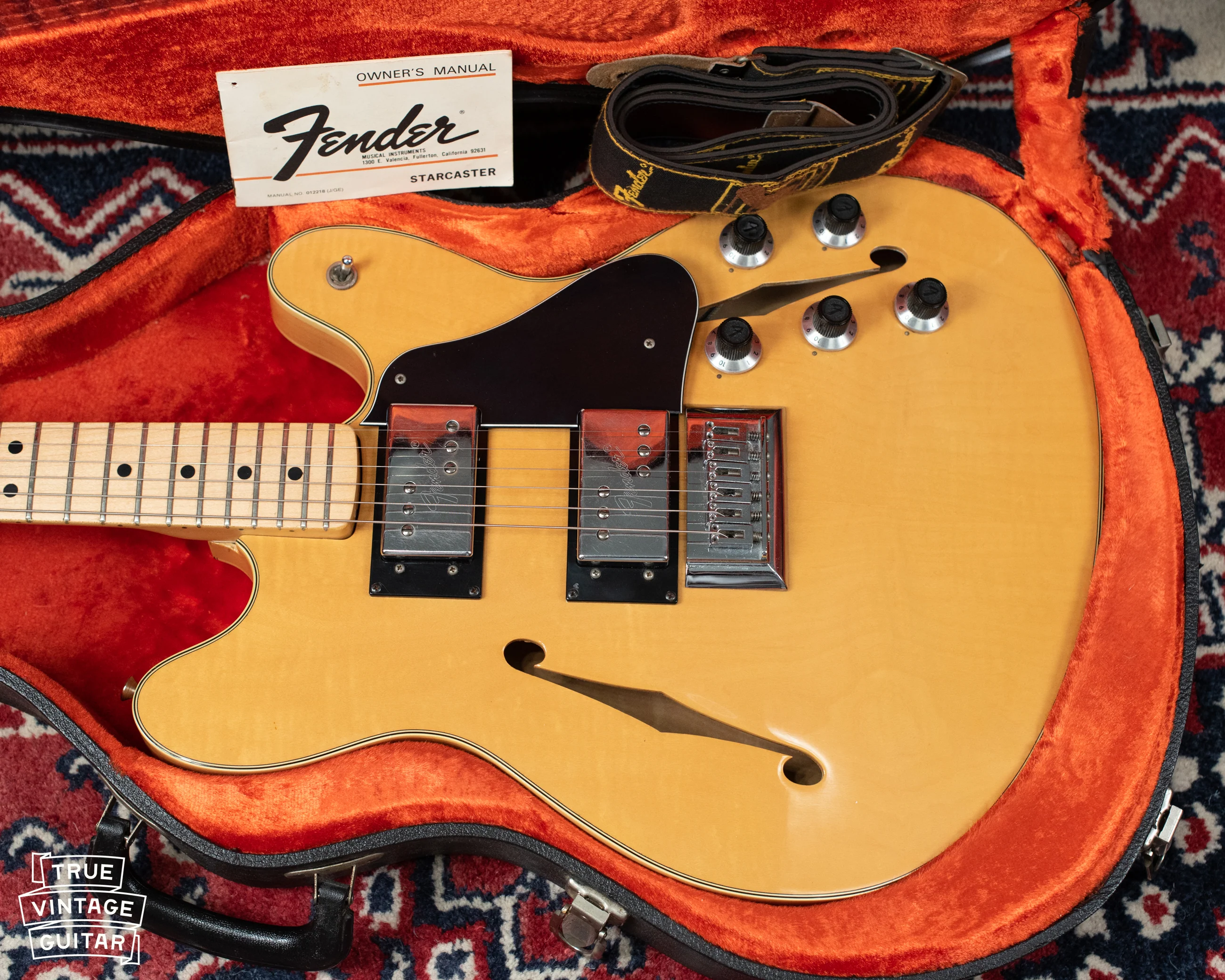 1976 Fender Starcaster Natural - Image 17